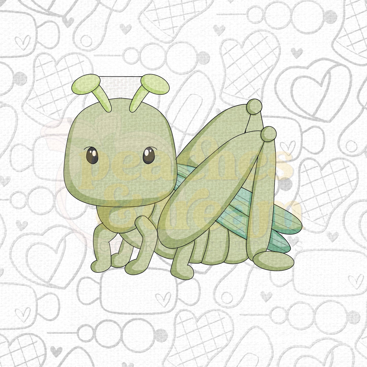 STL - CUTE GRASSHOPPER
