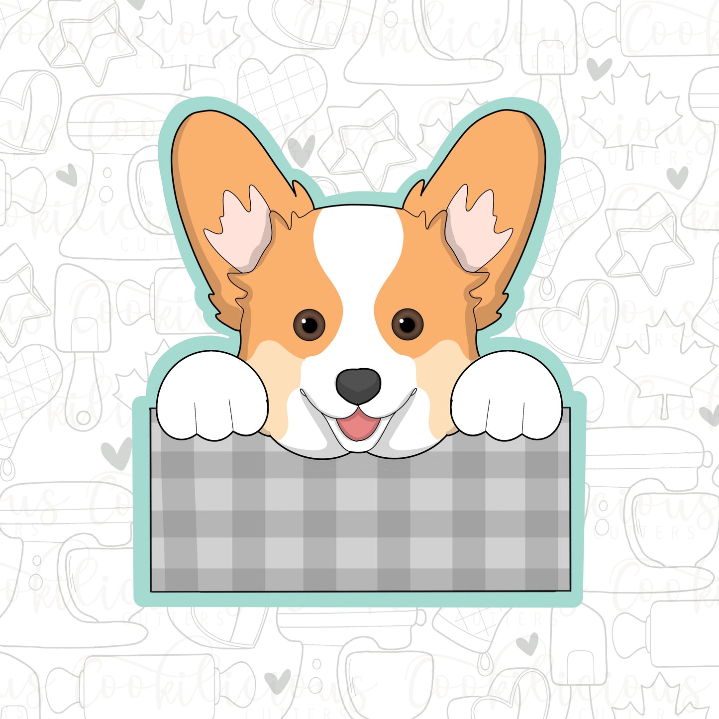 STL - CORGI PLAQUE