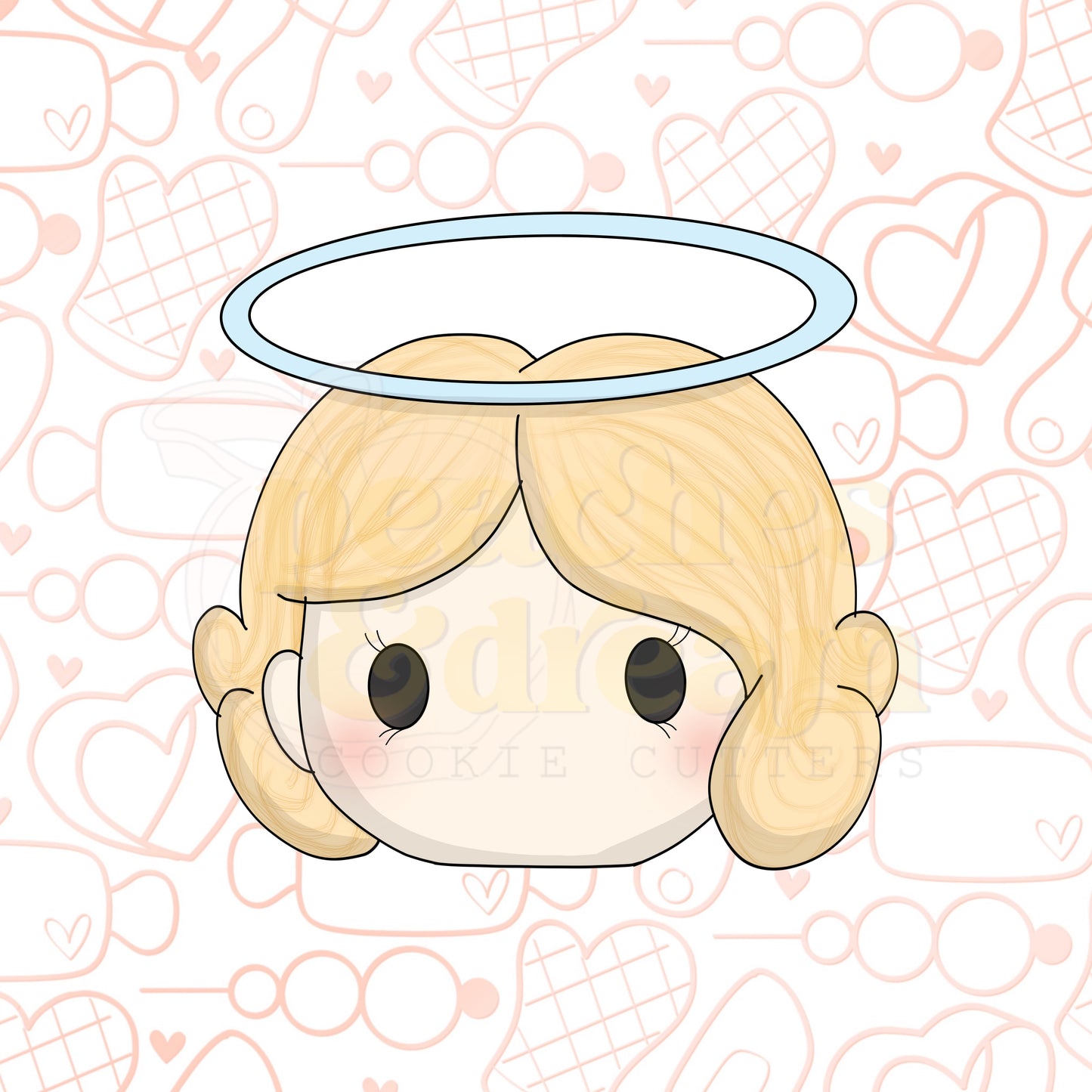 STL - SQUARISH ANGEL FACE