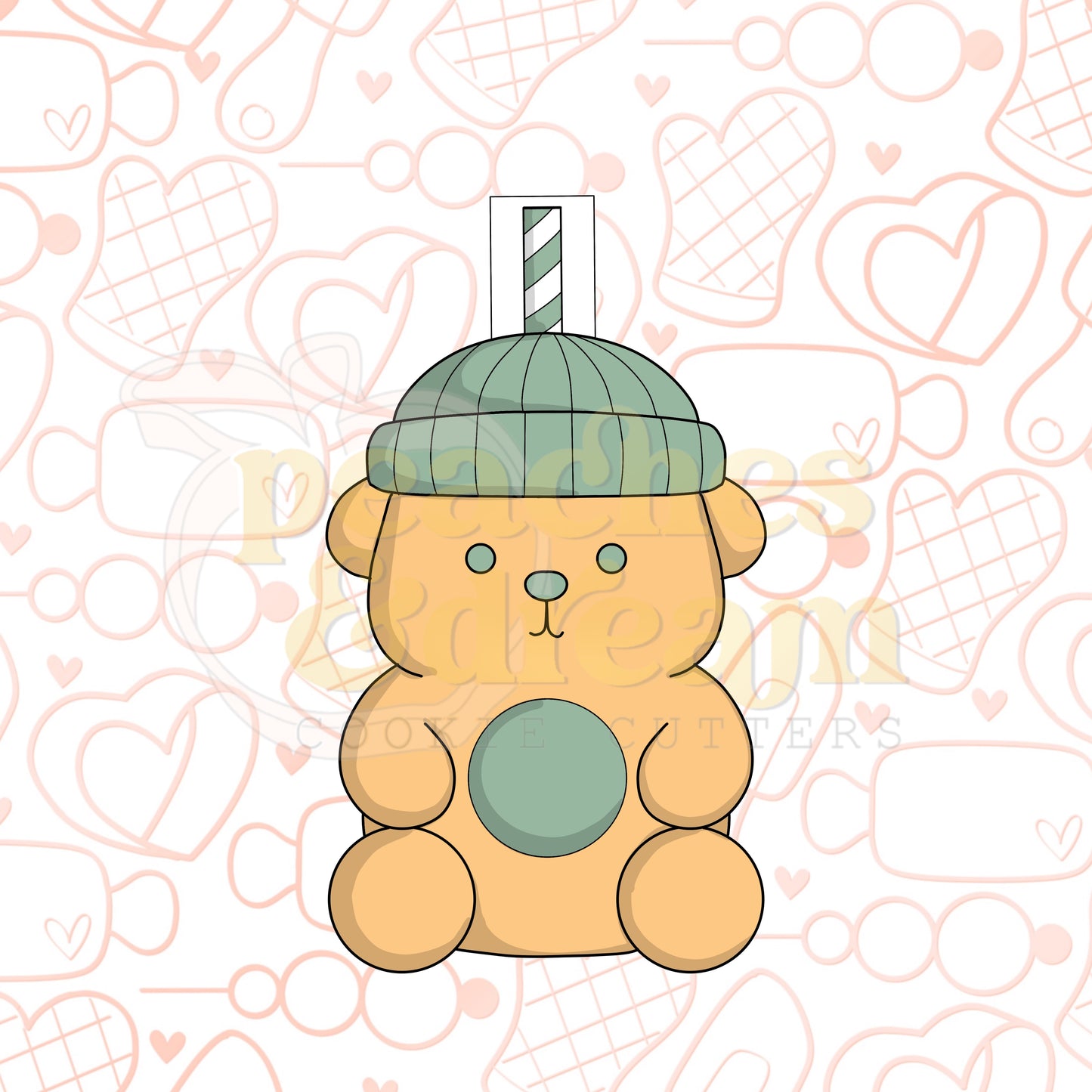 STL - BEAR COFFEE CUP