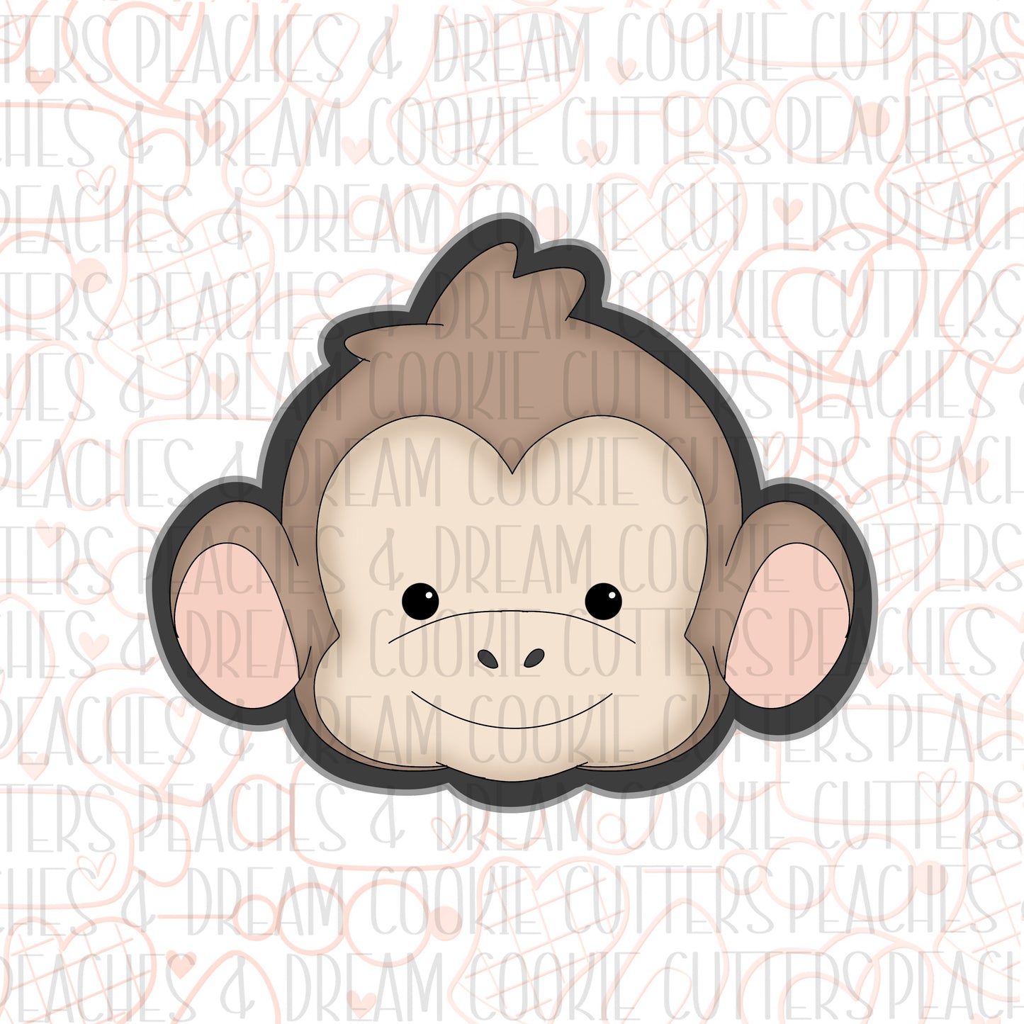 STL - MONKEY FACE