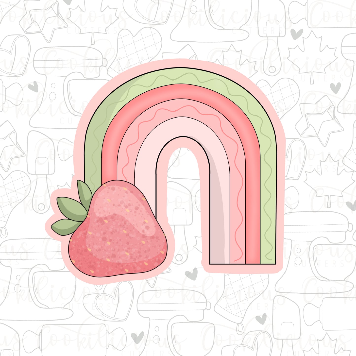 STL - STRAWBERRY RAINBOW