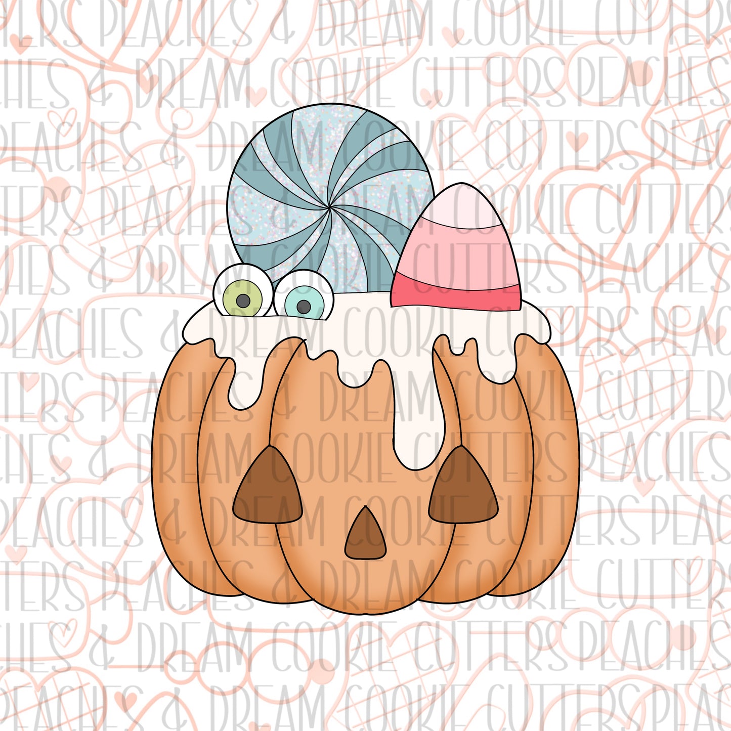 STL - CUTE CANDY PUMPKIN