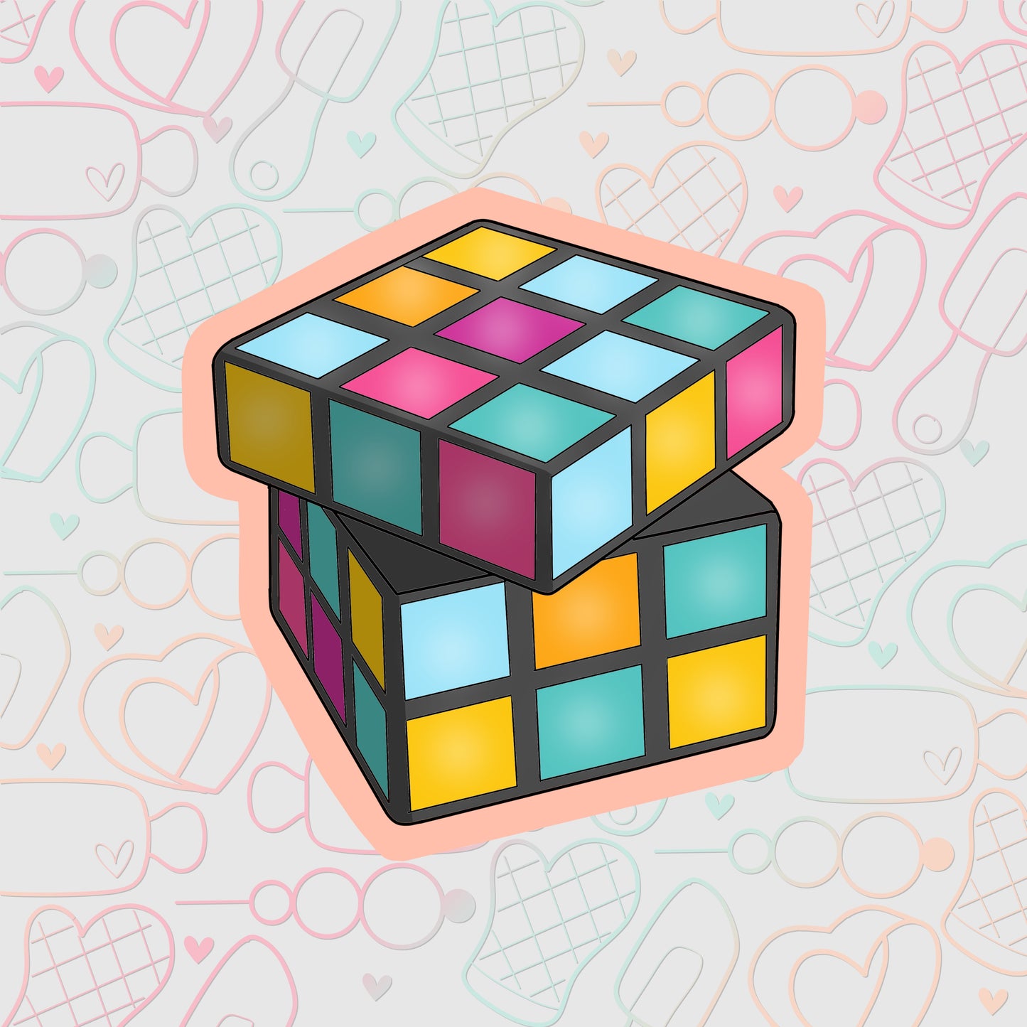 STL - 90S SQUARE PUZZLE