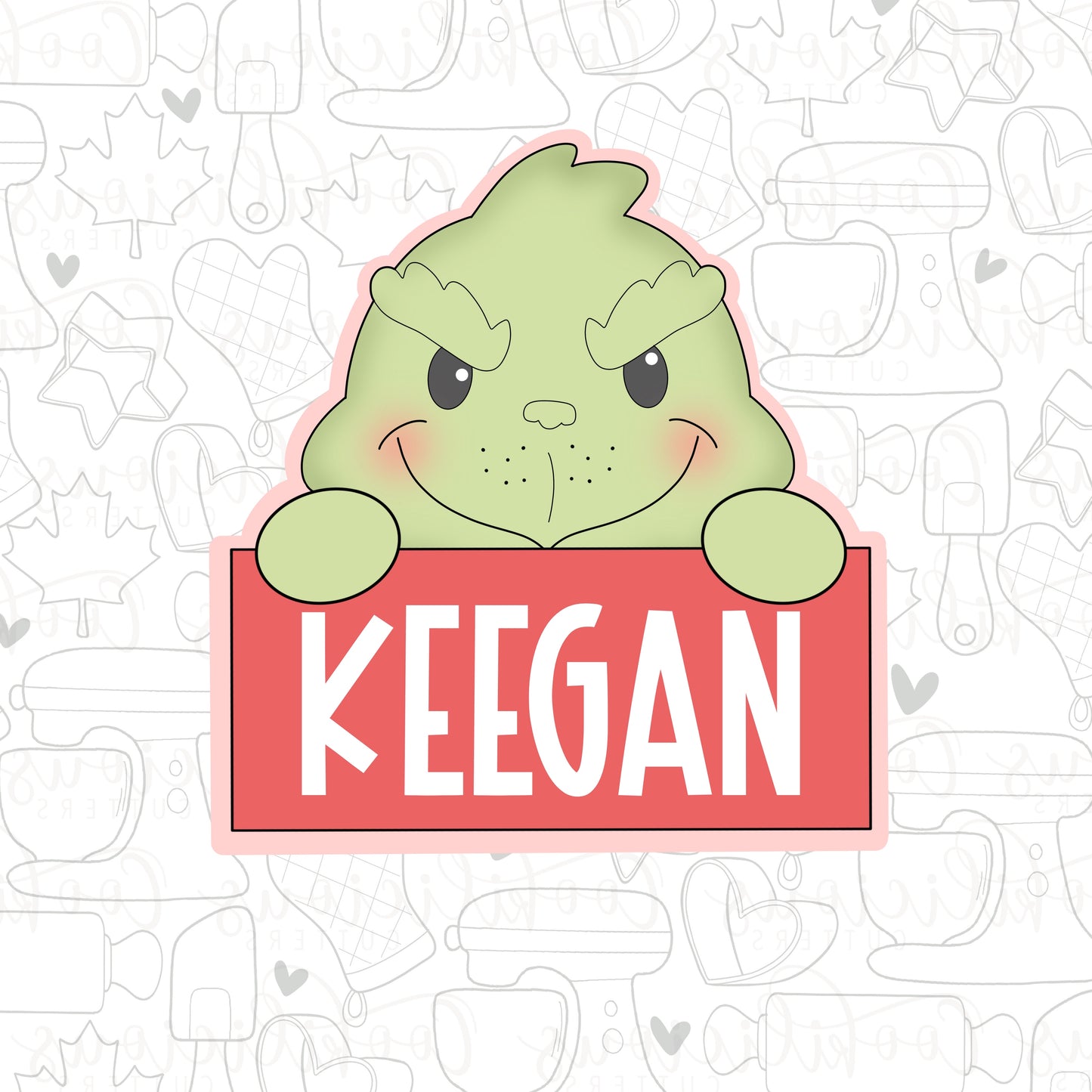 Grumpy Character Plaque