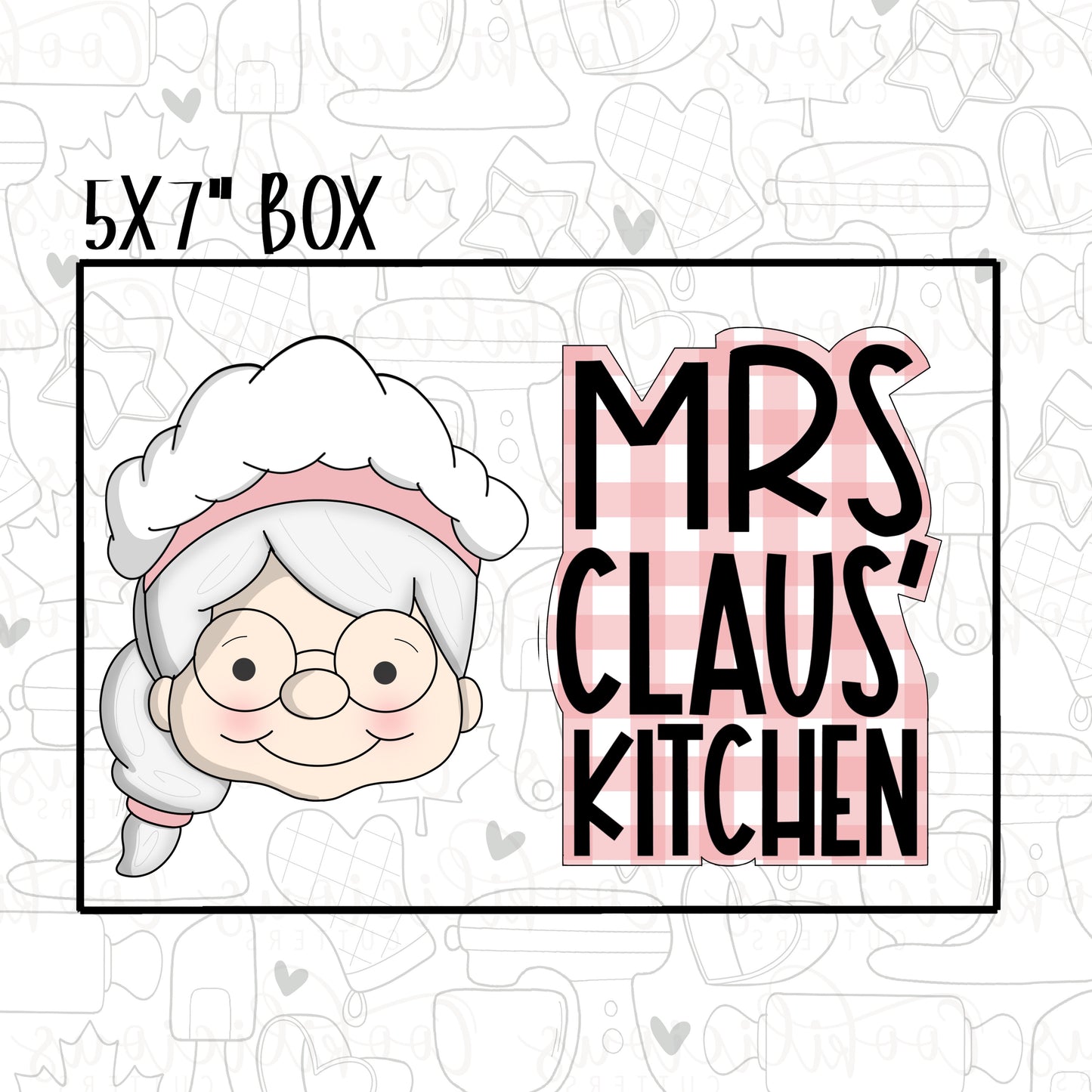 STL - MRS CLAUS KITCHEN SET
