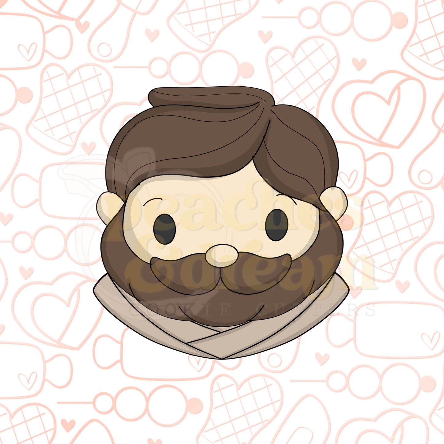 STL - SQUARISH JOSEPH FACE