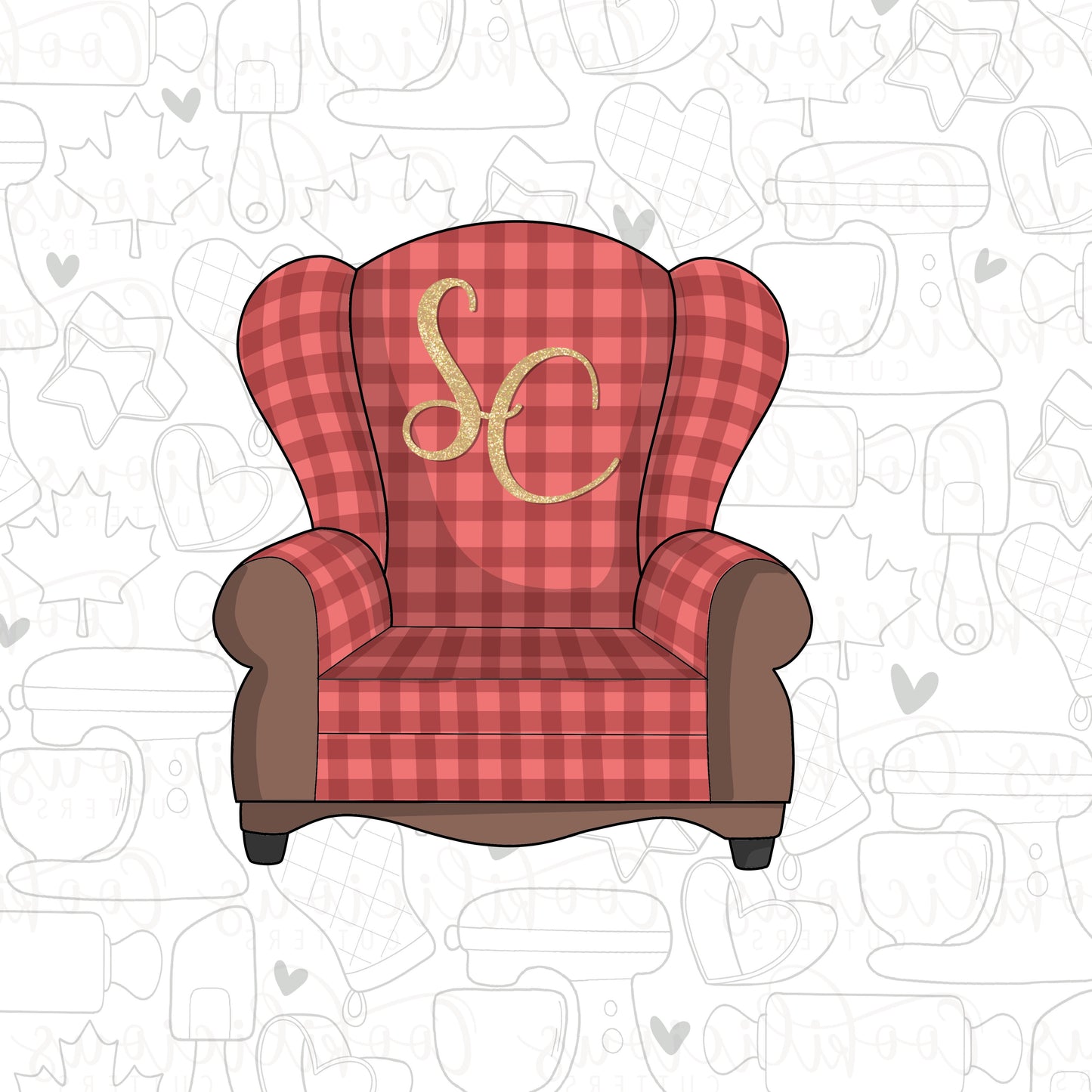 STL - SANTAS CHAIR
