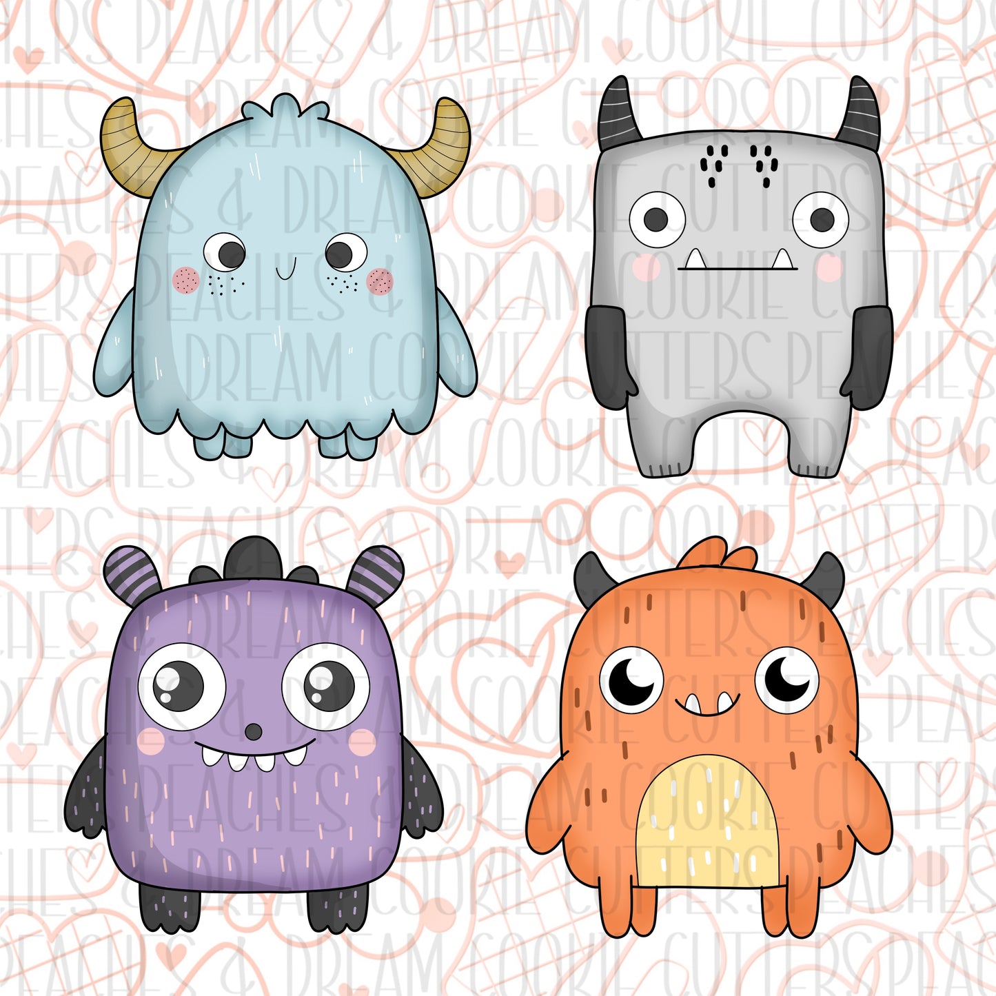 Cute Monster Standard Set