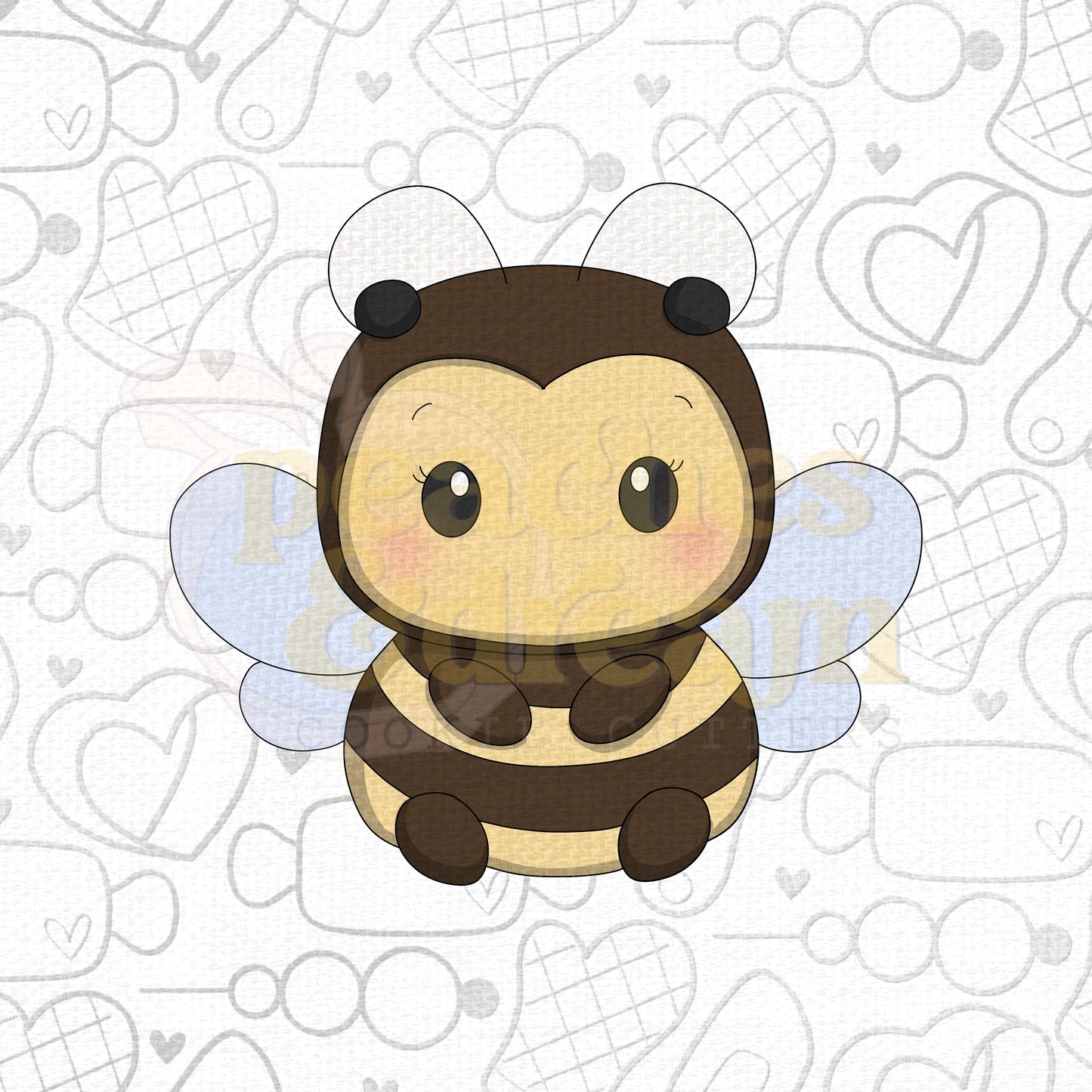 STL - CUTE FUZZY BEE