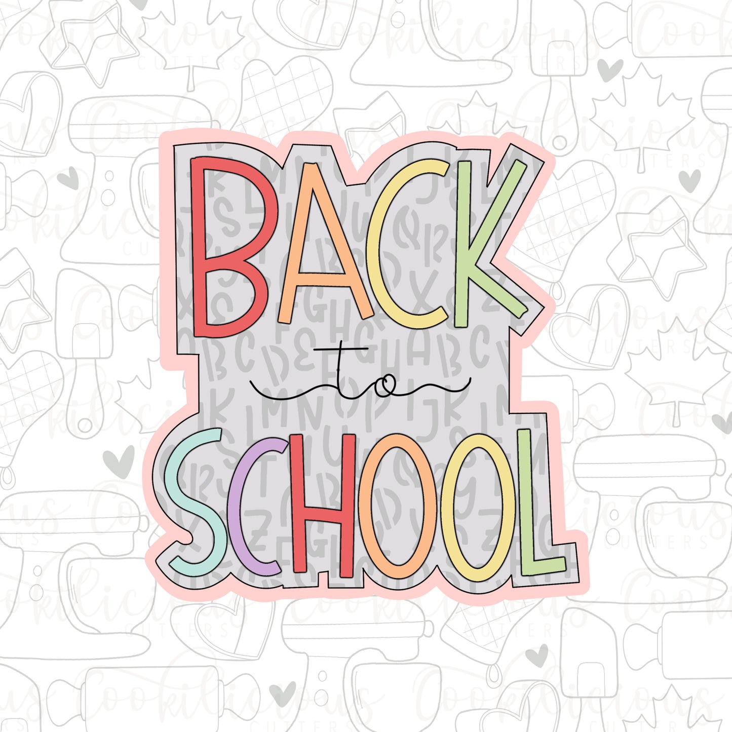 STL - BACK TO SCHOOL PLAQUE