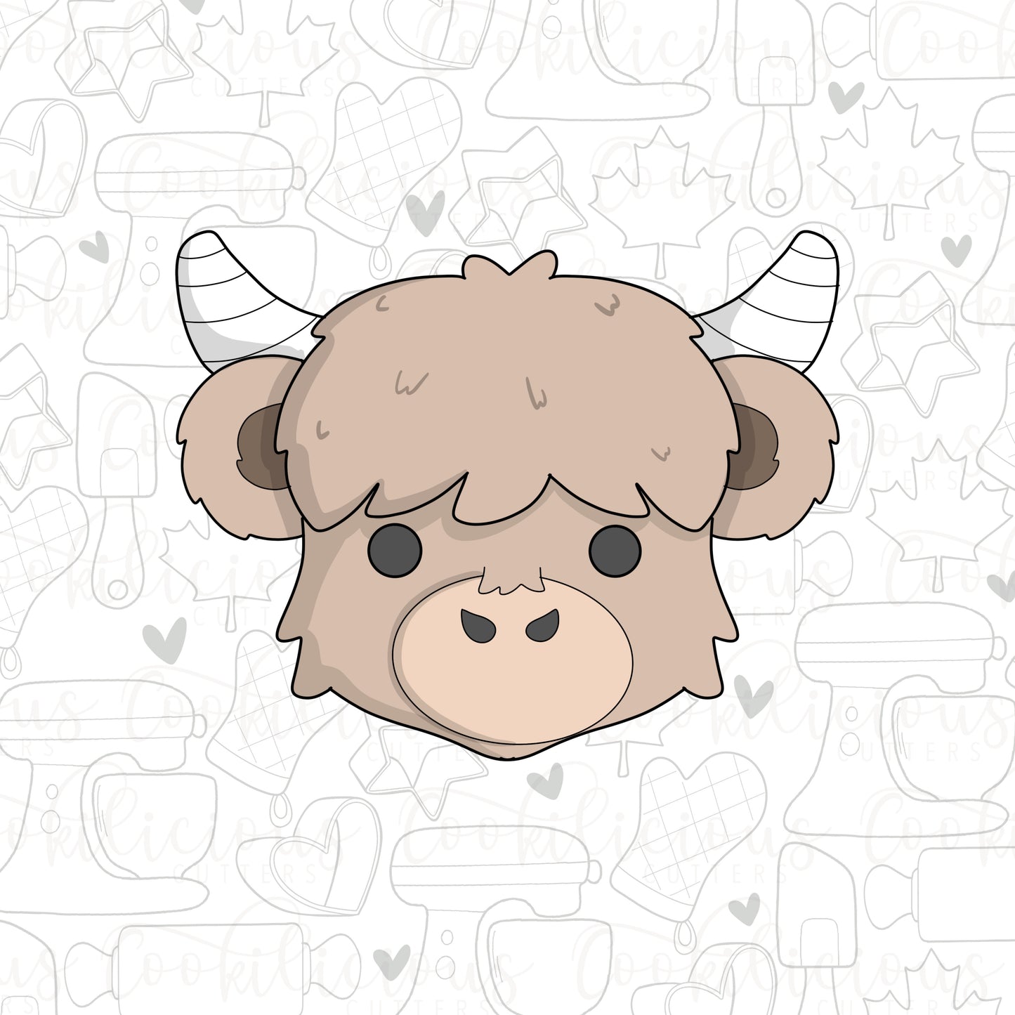 STL - HIGHLAND COW