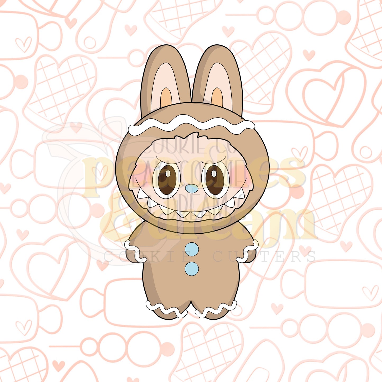 STL - LITTLE MONSTER GINGERBREAD MAN