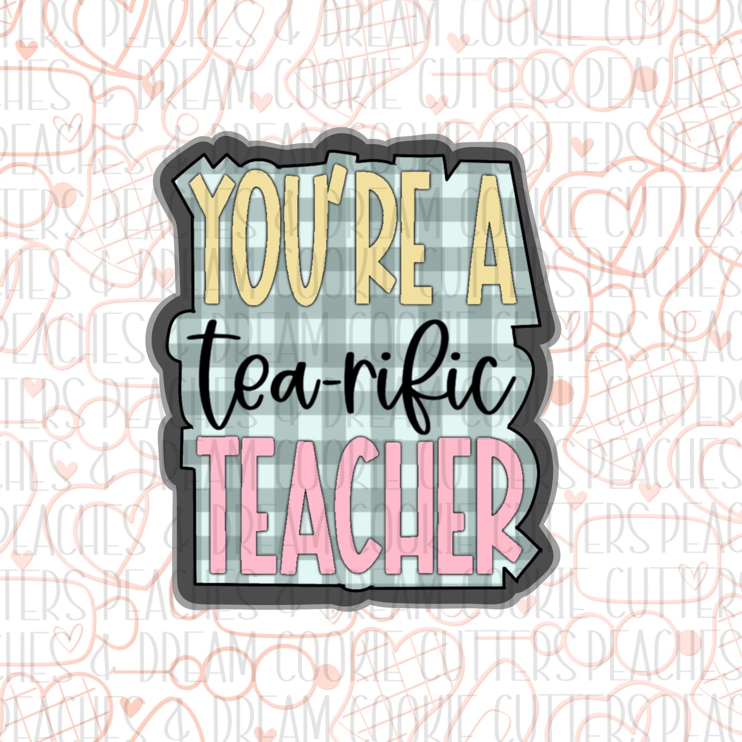 STL - TEARIFIC TEACHER PLAQUE