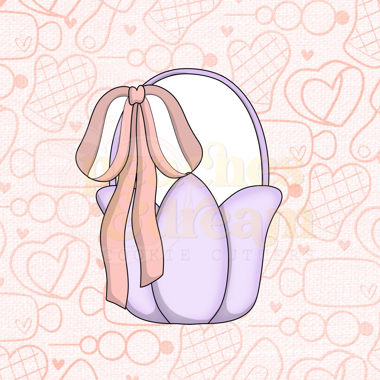 STL - TULIP BASKET BOW