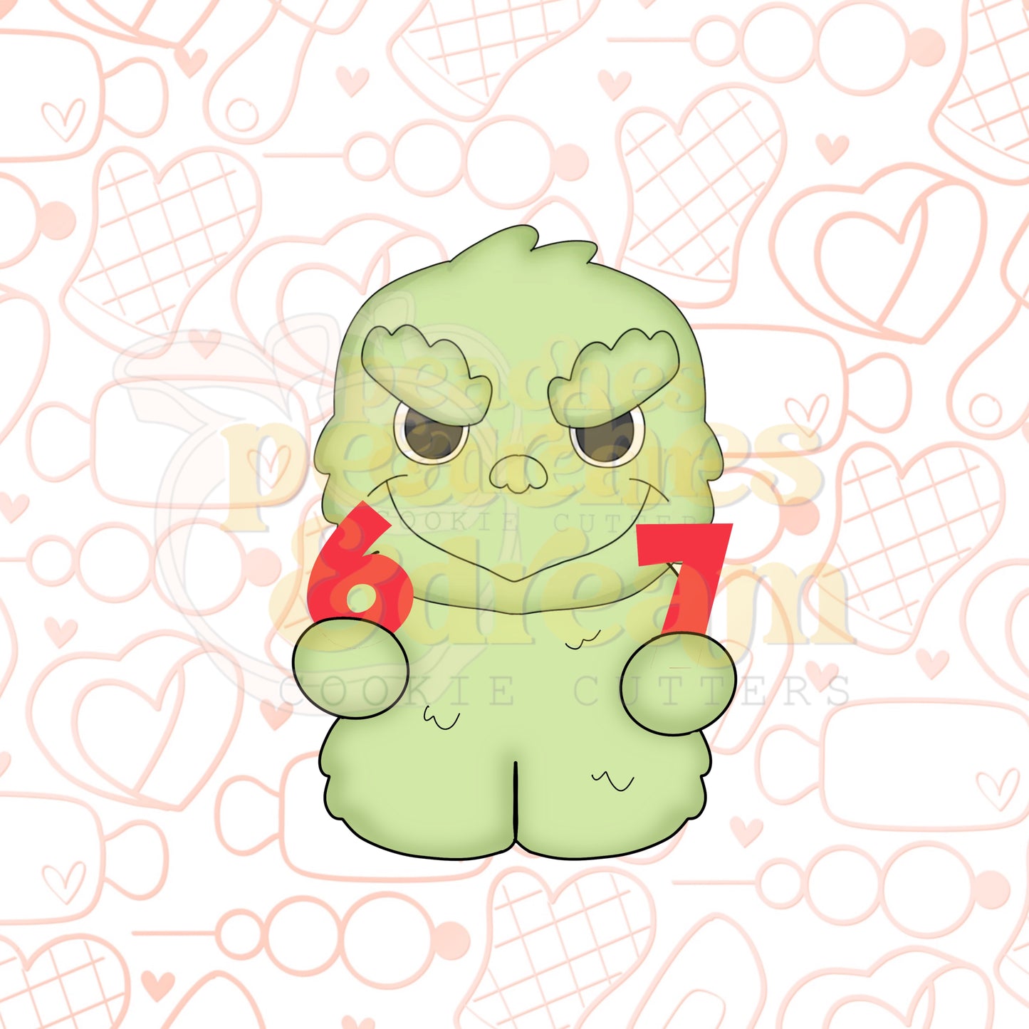 STL - CUTE GRINCH 6 7