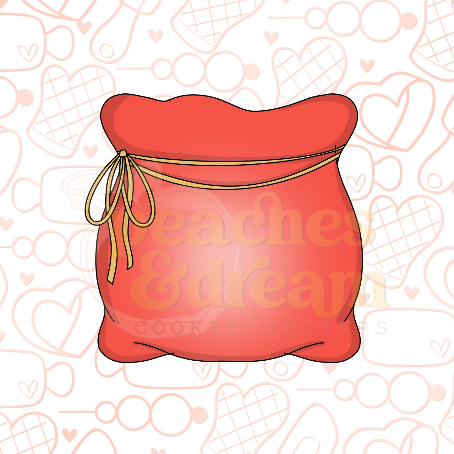 STL - SQUARISH SANTA SAC