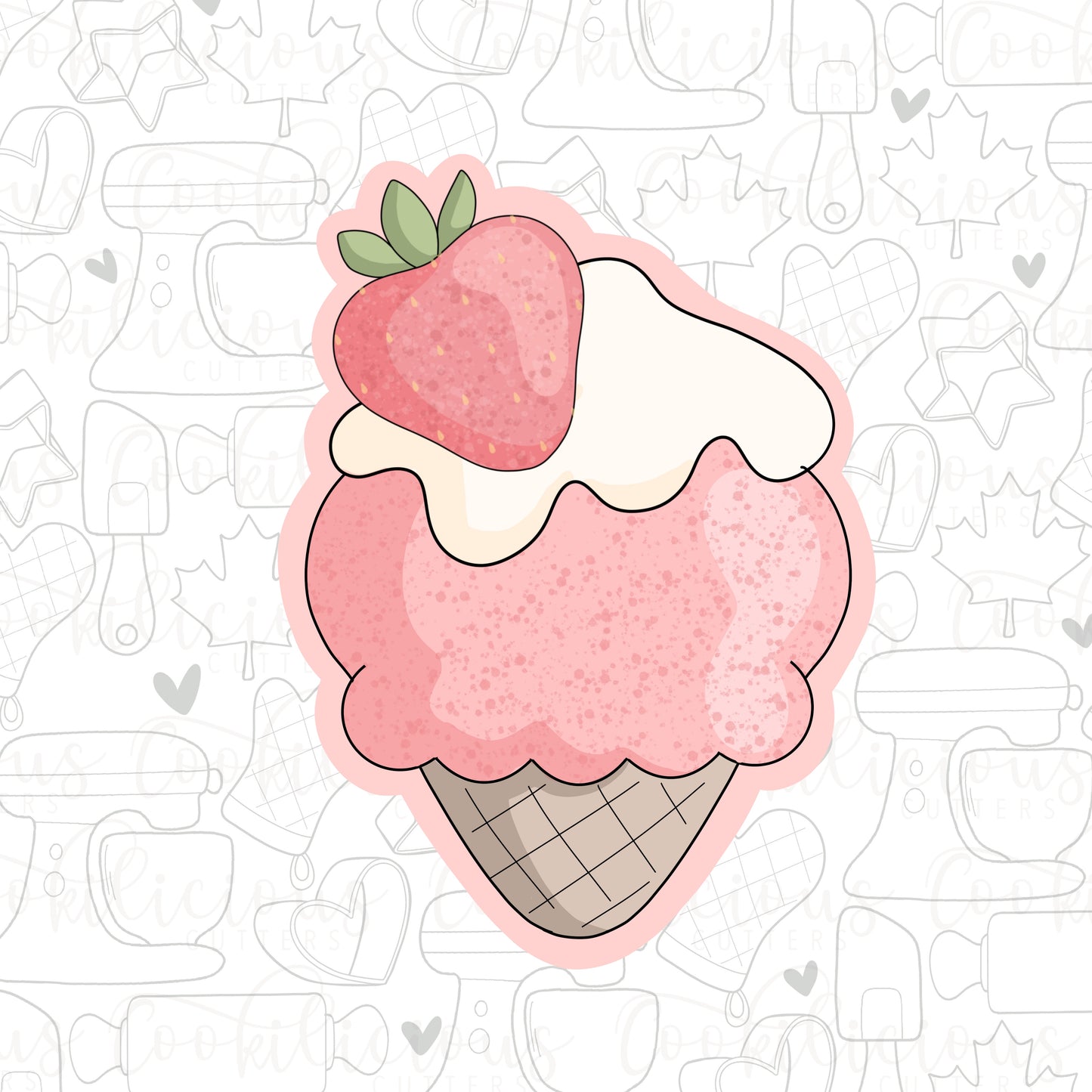 STL - STRAWBERRY ICECREAM