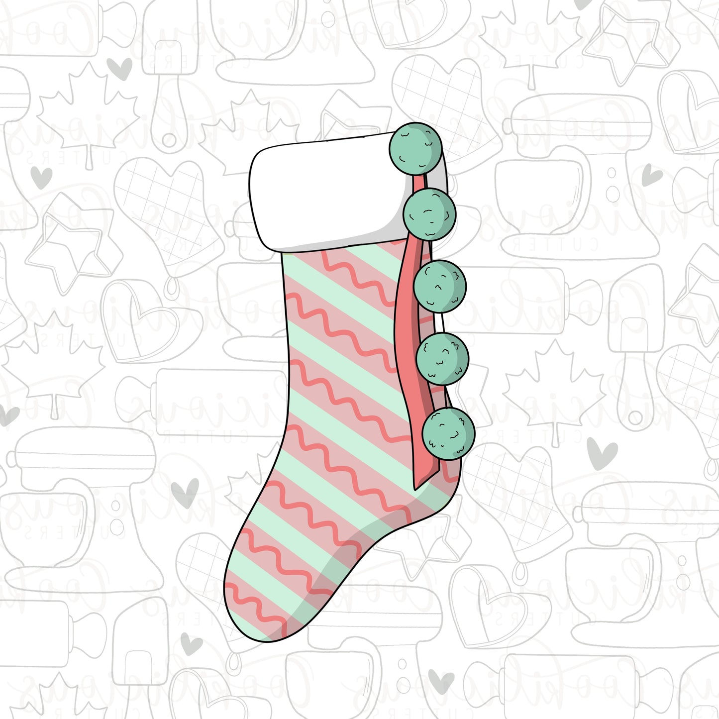 STL - DROOPY STOCKING TASSLE