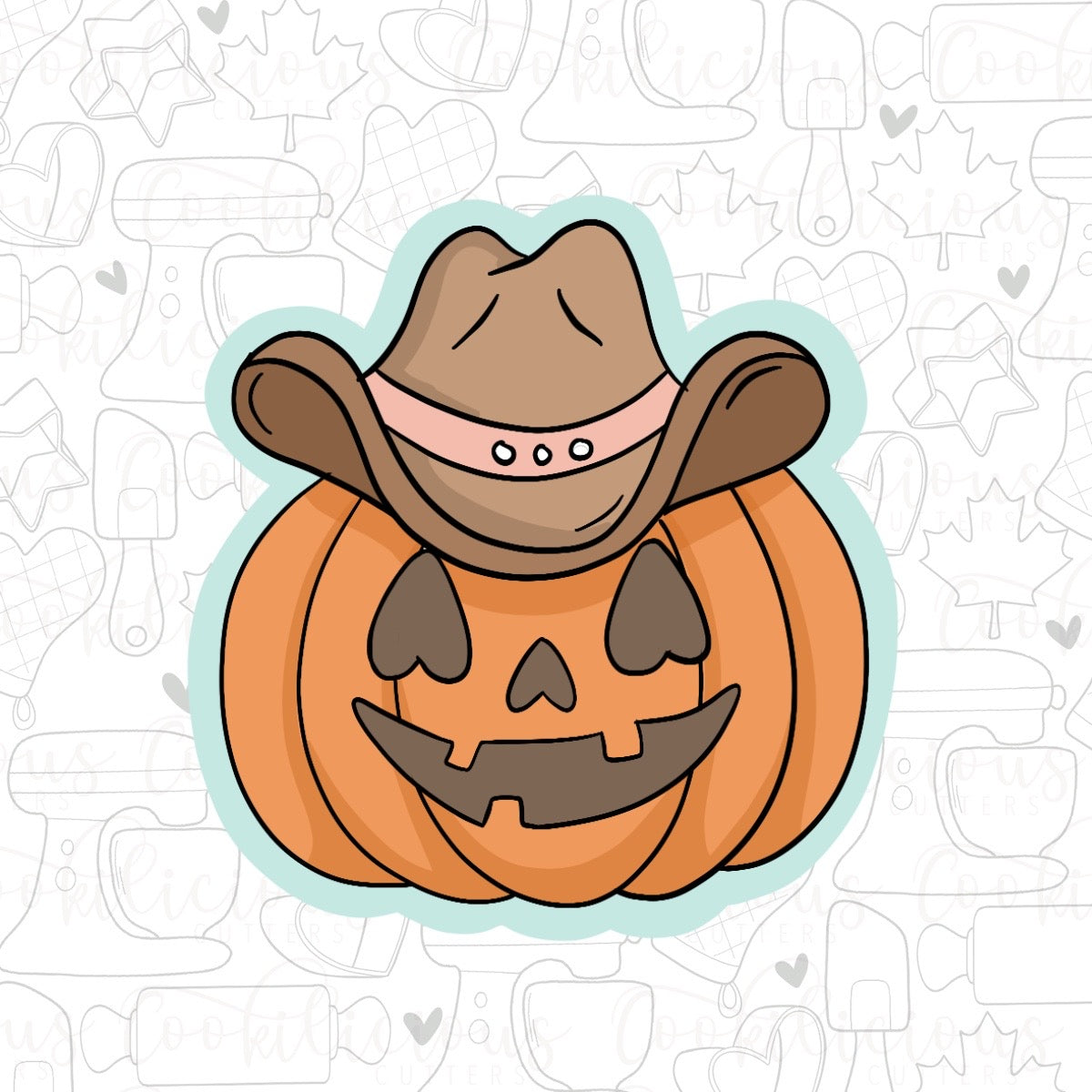 STL - Cowboy Pumpkin