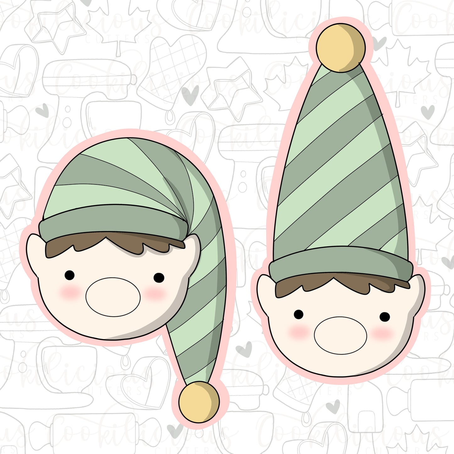 STL - Long Hat Elf (2 Options)
