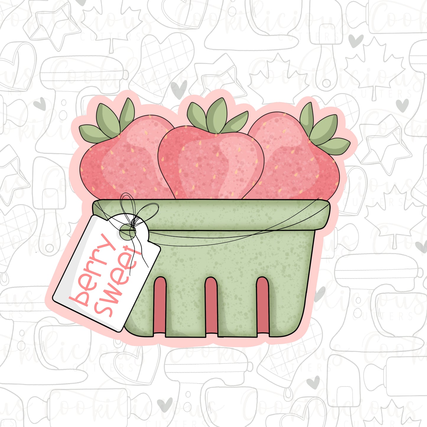 STL - STRAWBERRY QUART TAG