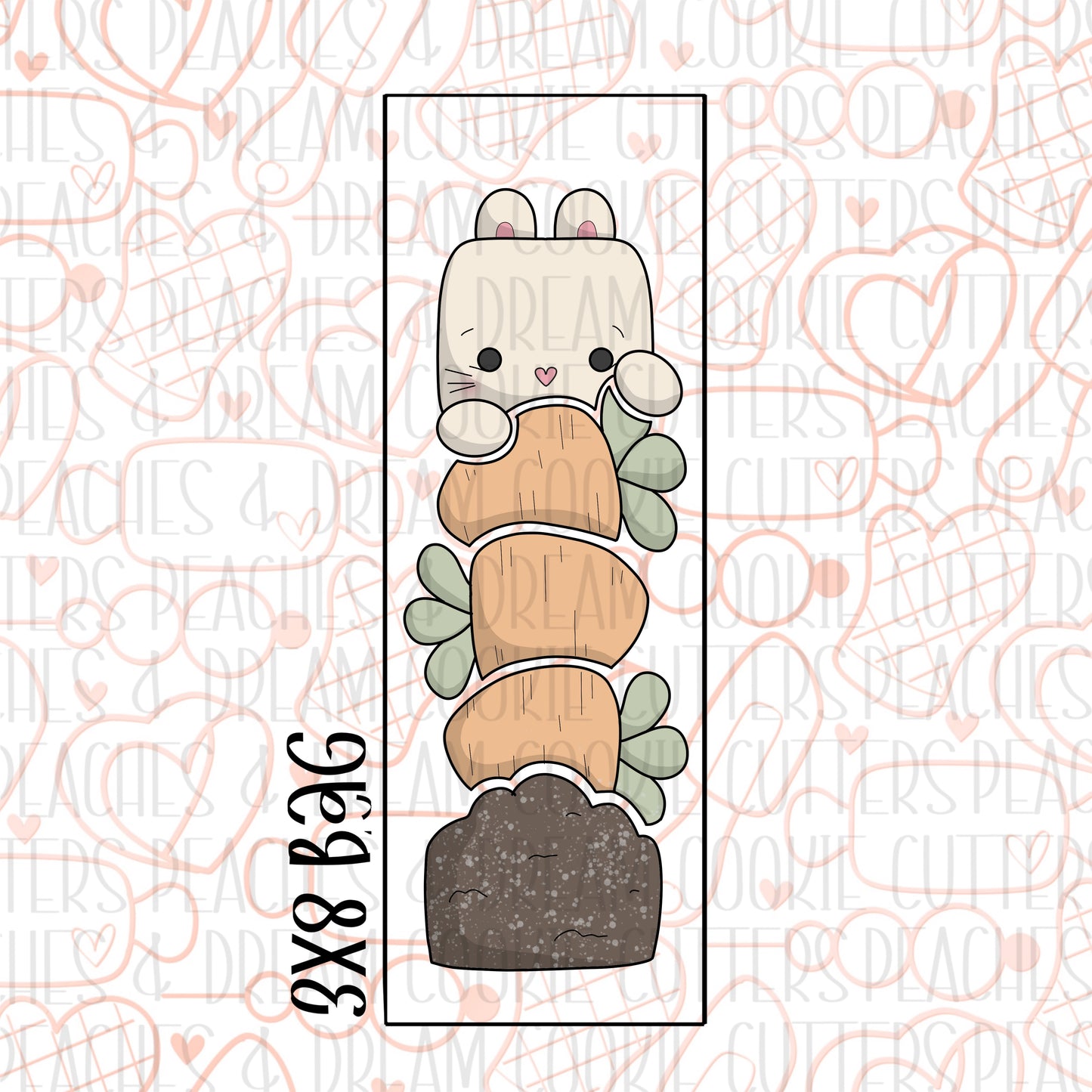 STL - CARROT STACKING SET