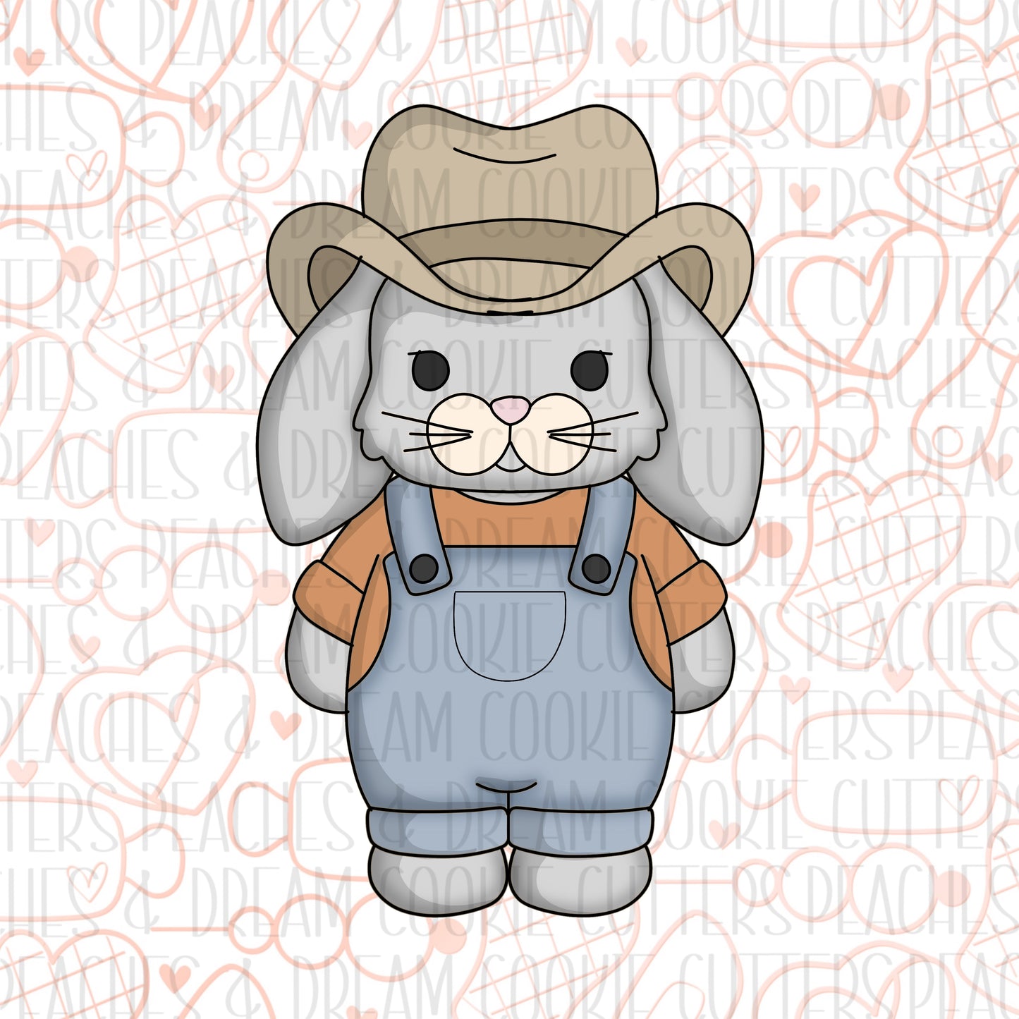 STL - FARMER BUNNY