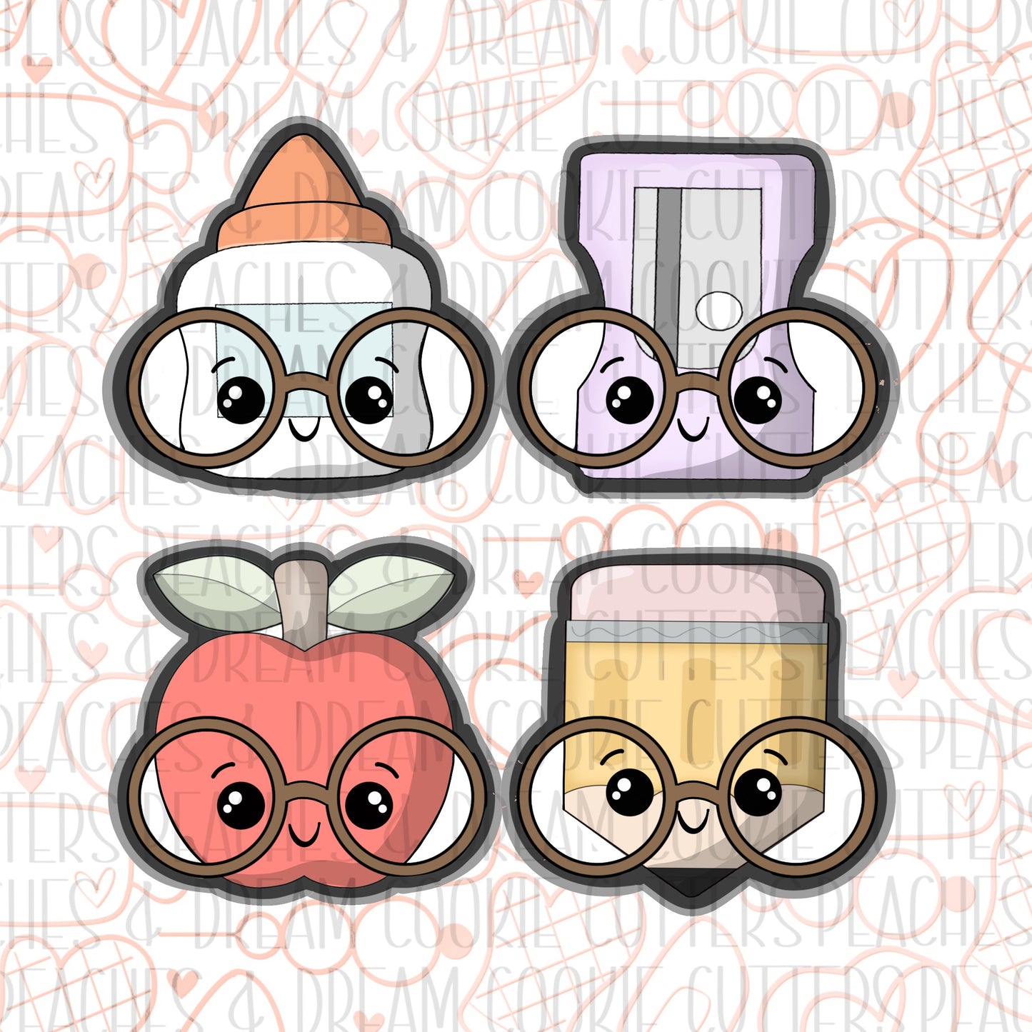 Nerdy School Supply Mini Set