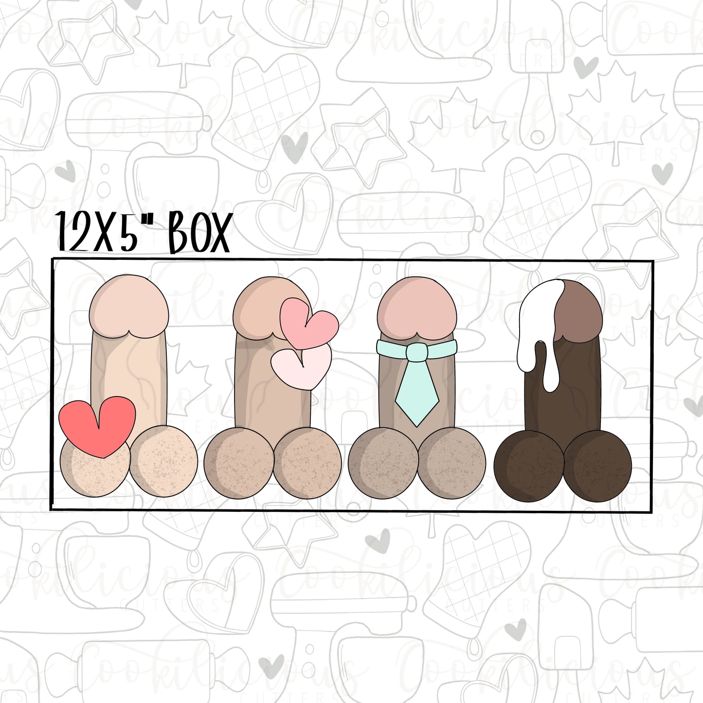 STL - CUTE P**IS SET