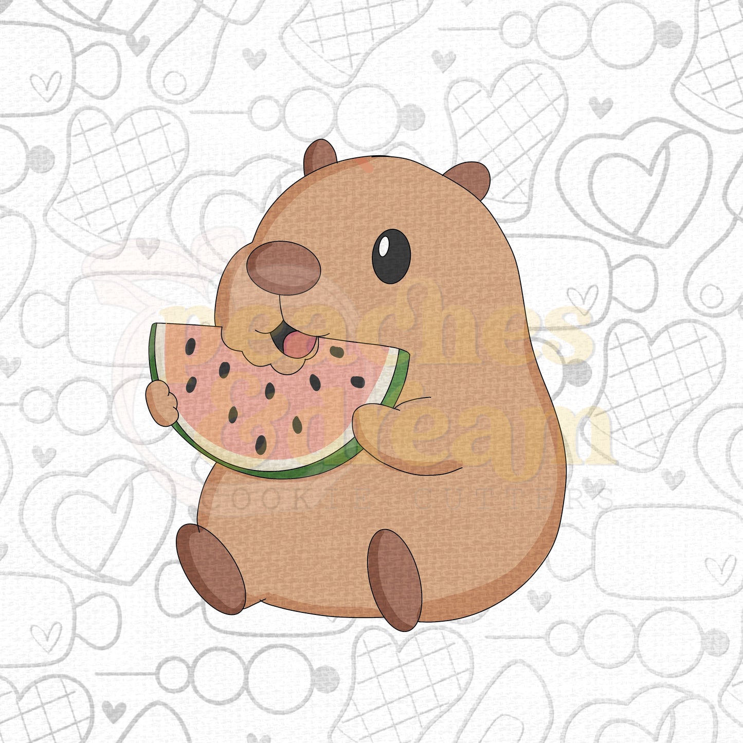 STL - CAPYBARA WATERMELON