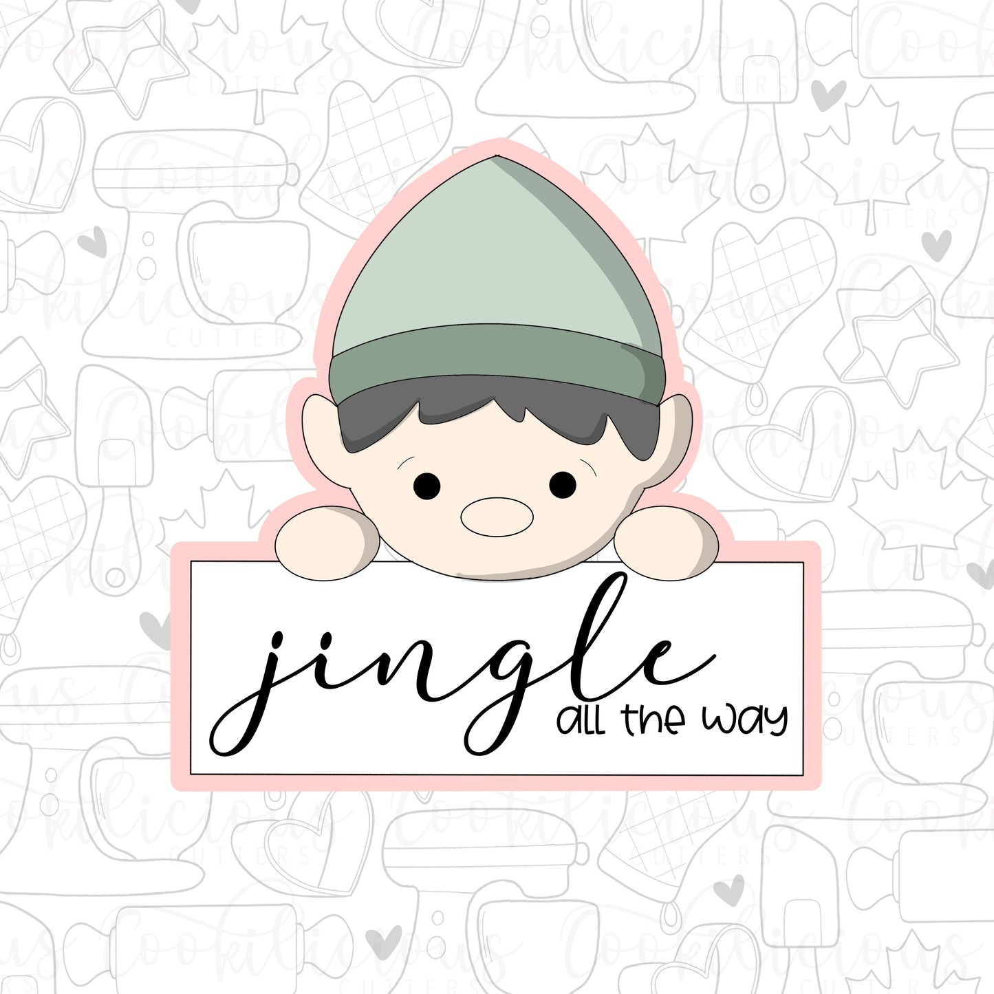 STL - Simple Elf Plaque