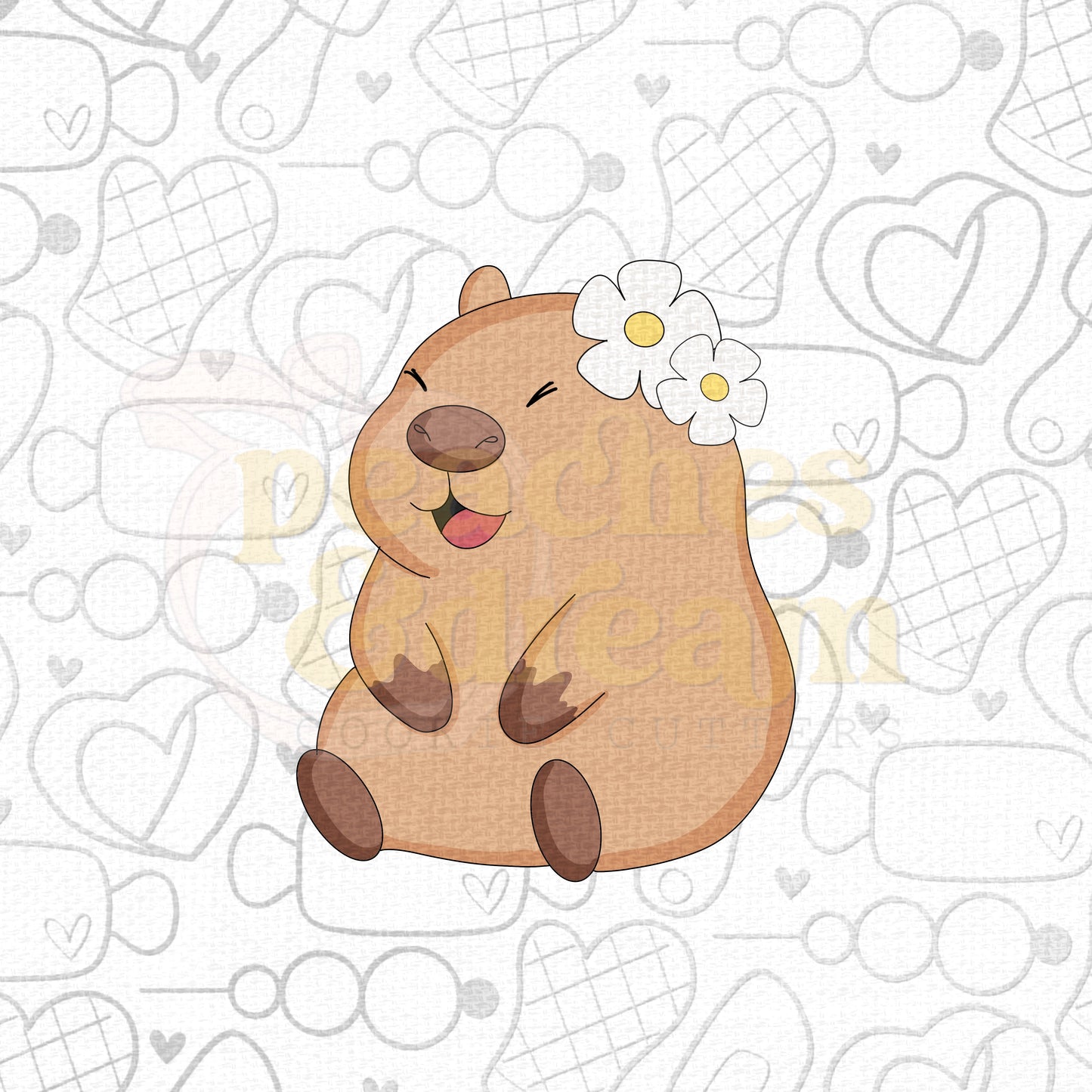 STL - DAISY CAPYBARA