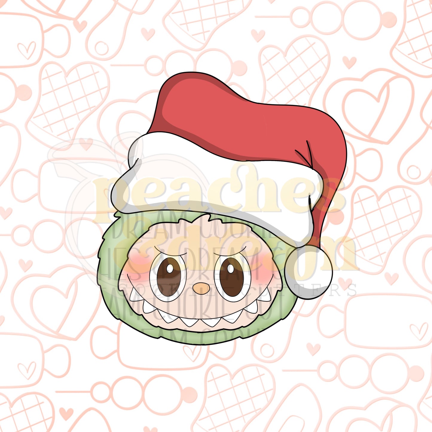 STL - LITTLE MONSTER SANTA HAT
