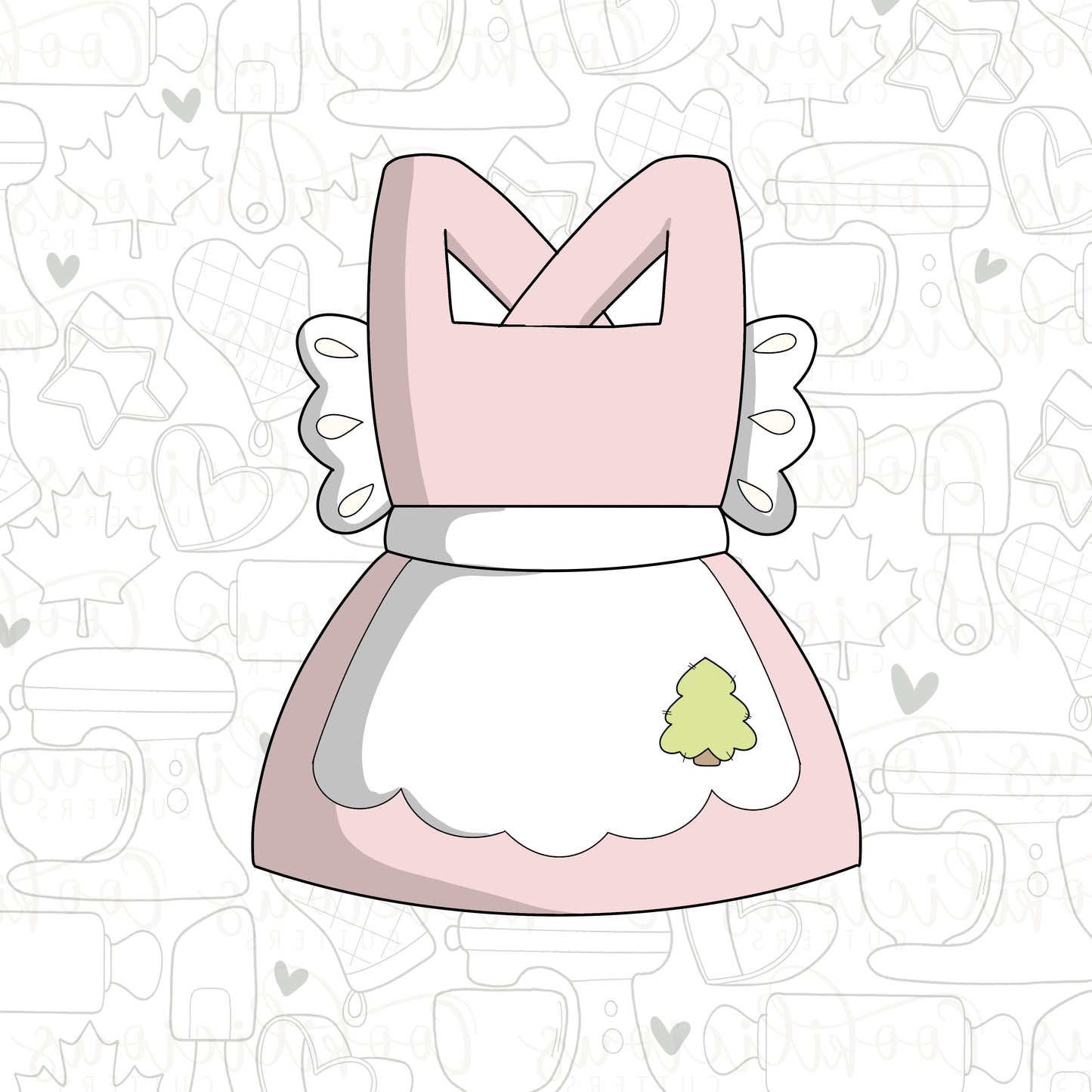 STL - MRS CLAUS APRON