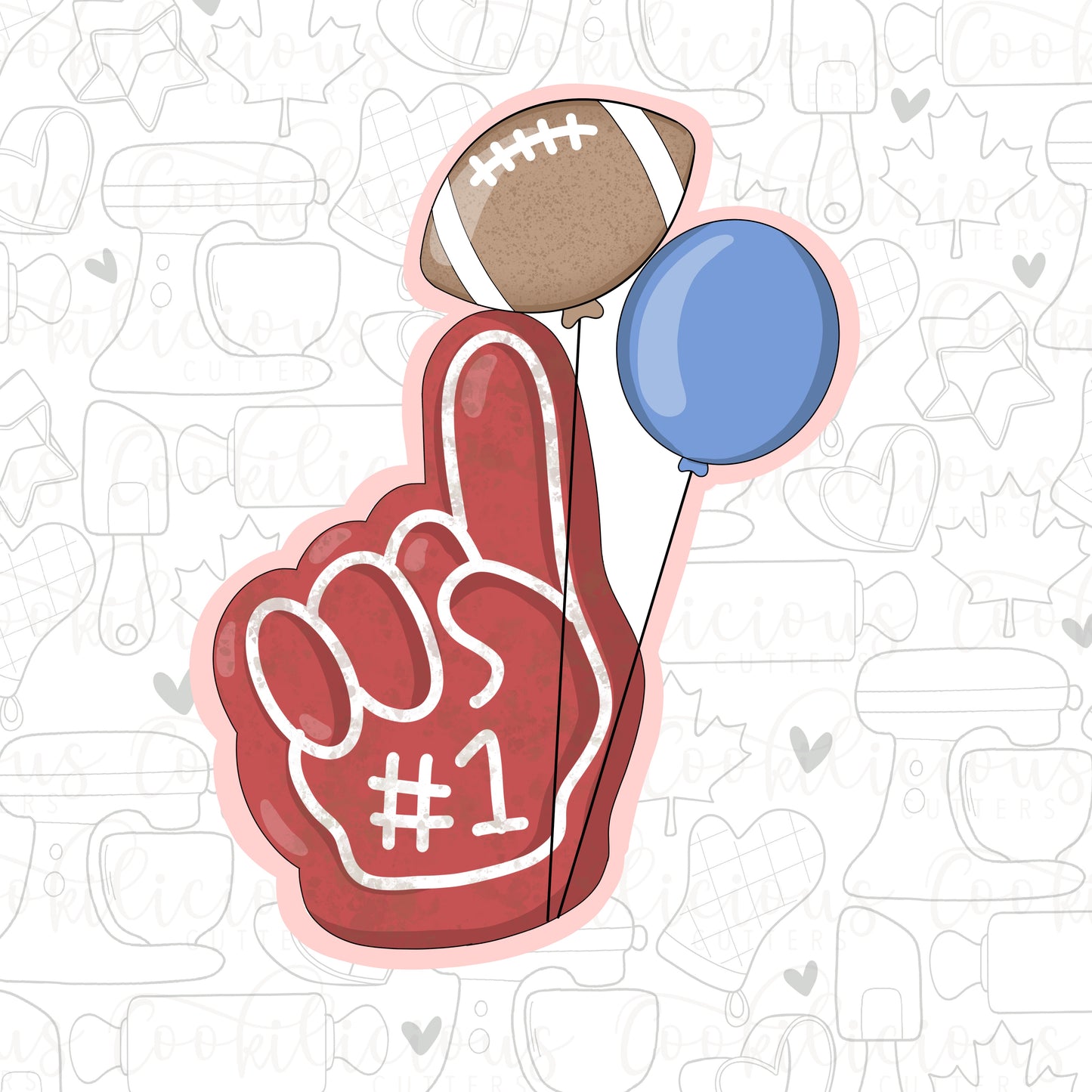STL - Foam Finger Balloons