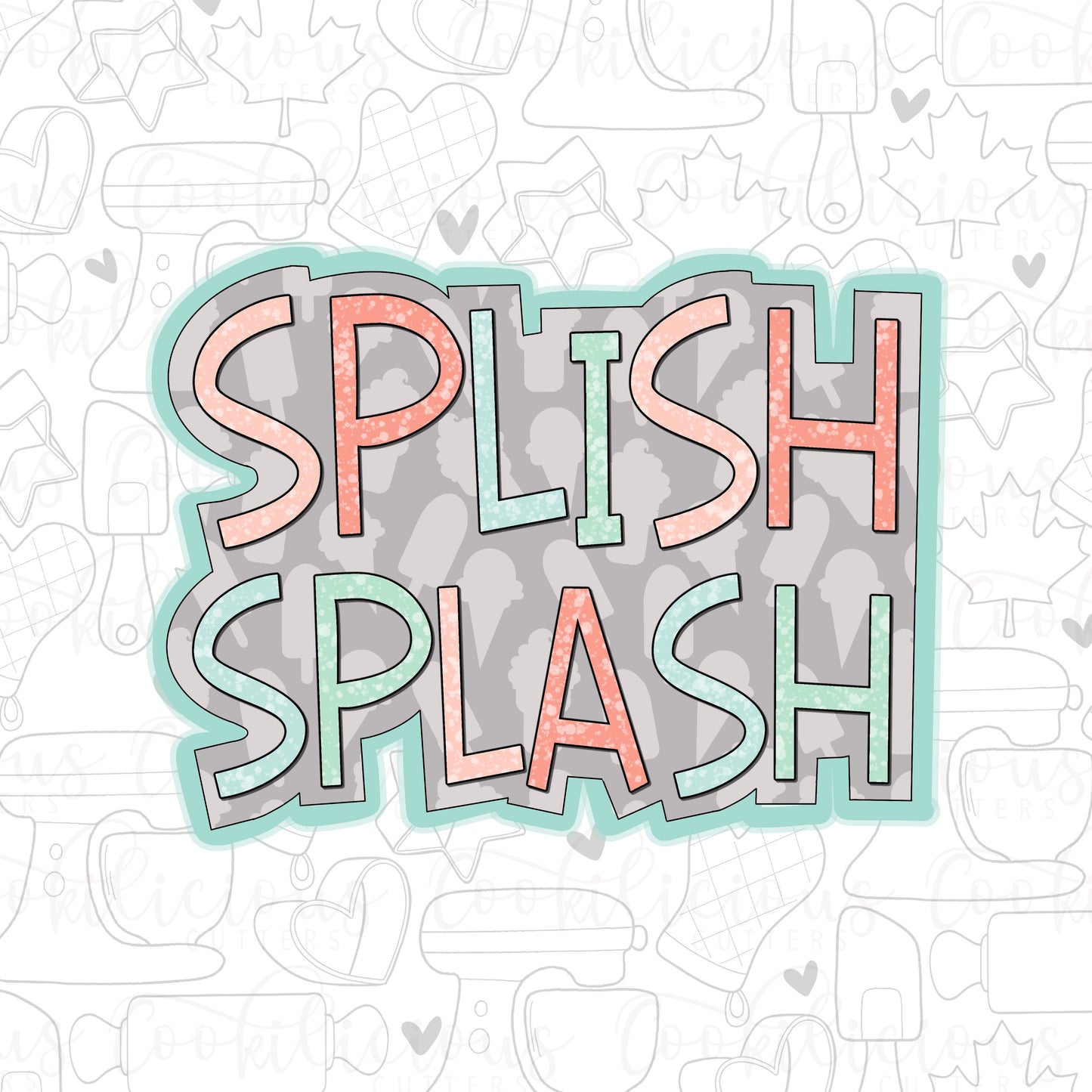 STL - SPLISH SPLASH PLAQUE