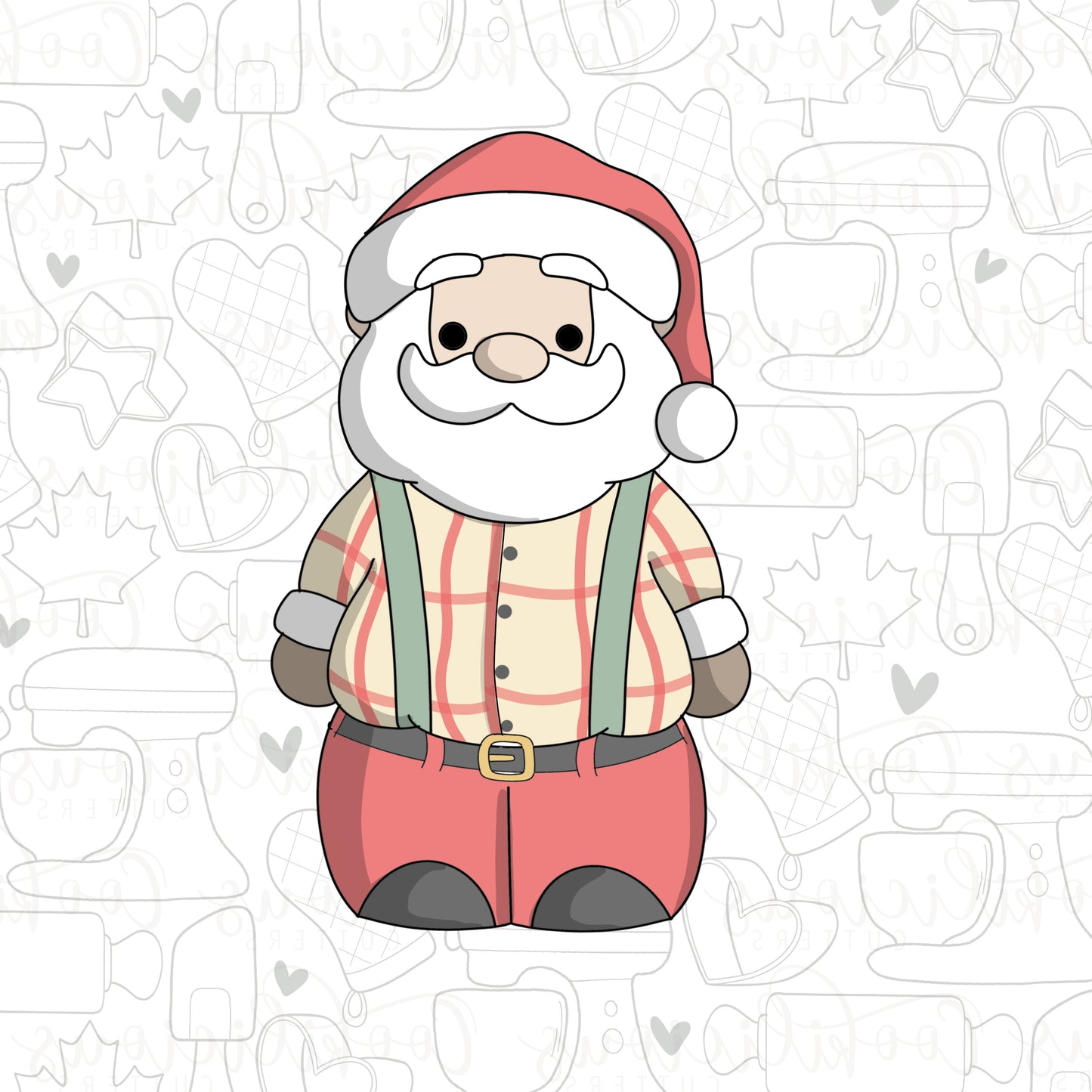STL - CASUAL SANTA