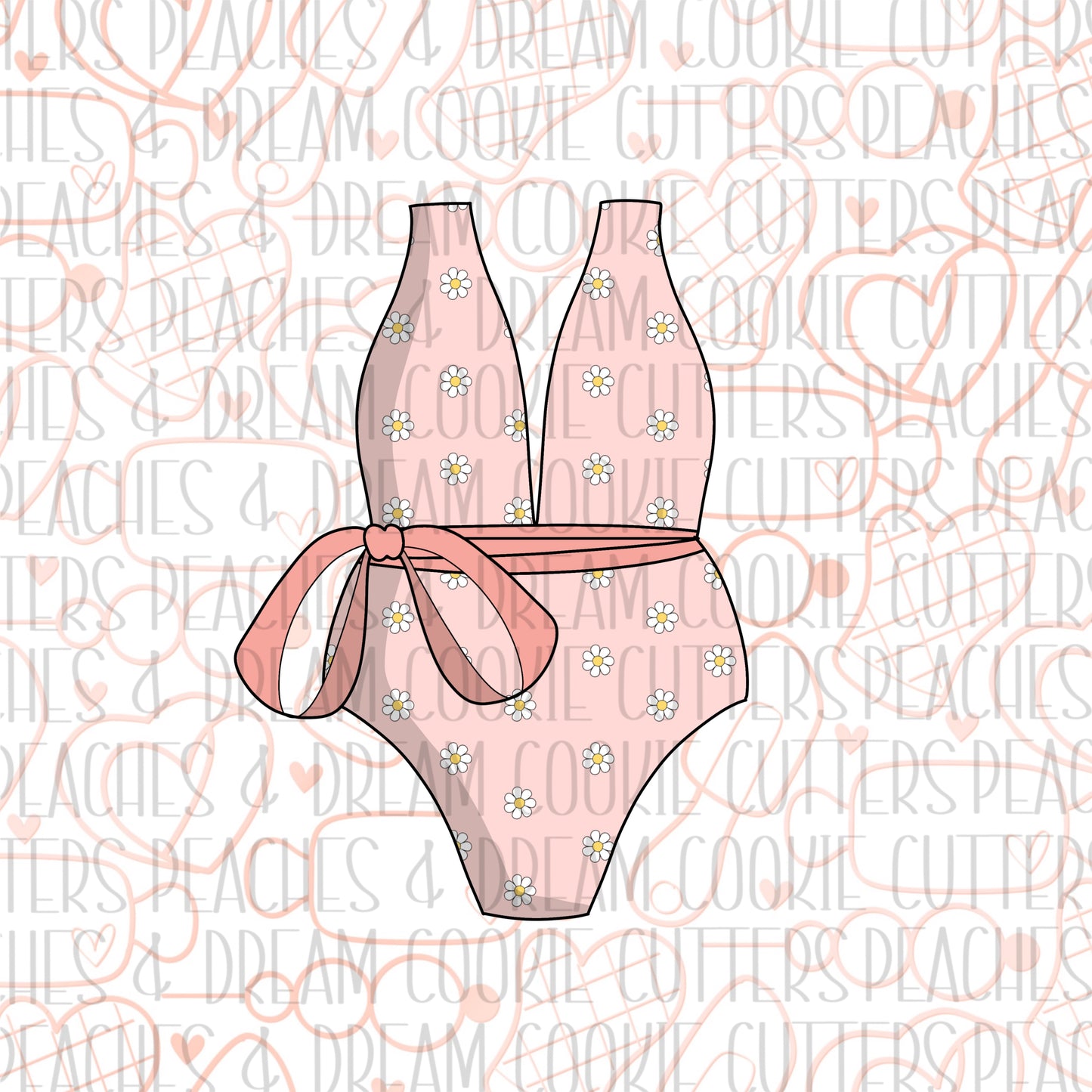 STL - HALTER BIKINI BOW