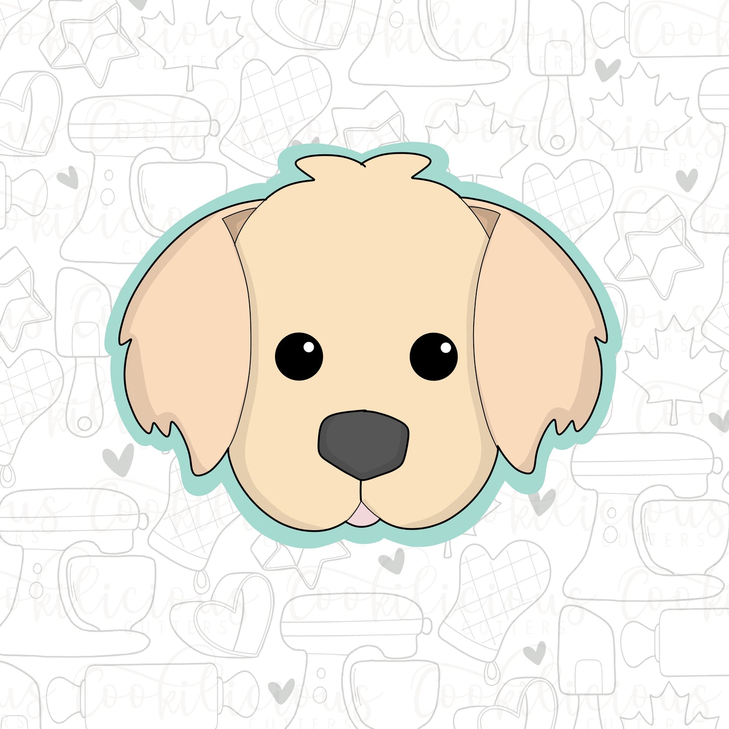 STL - GOLDEN RETRIEVER FACE