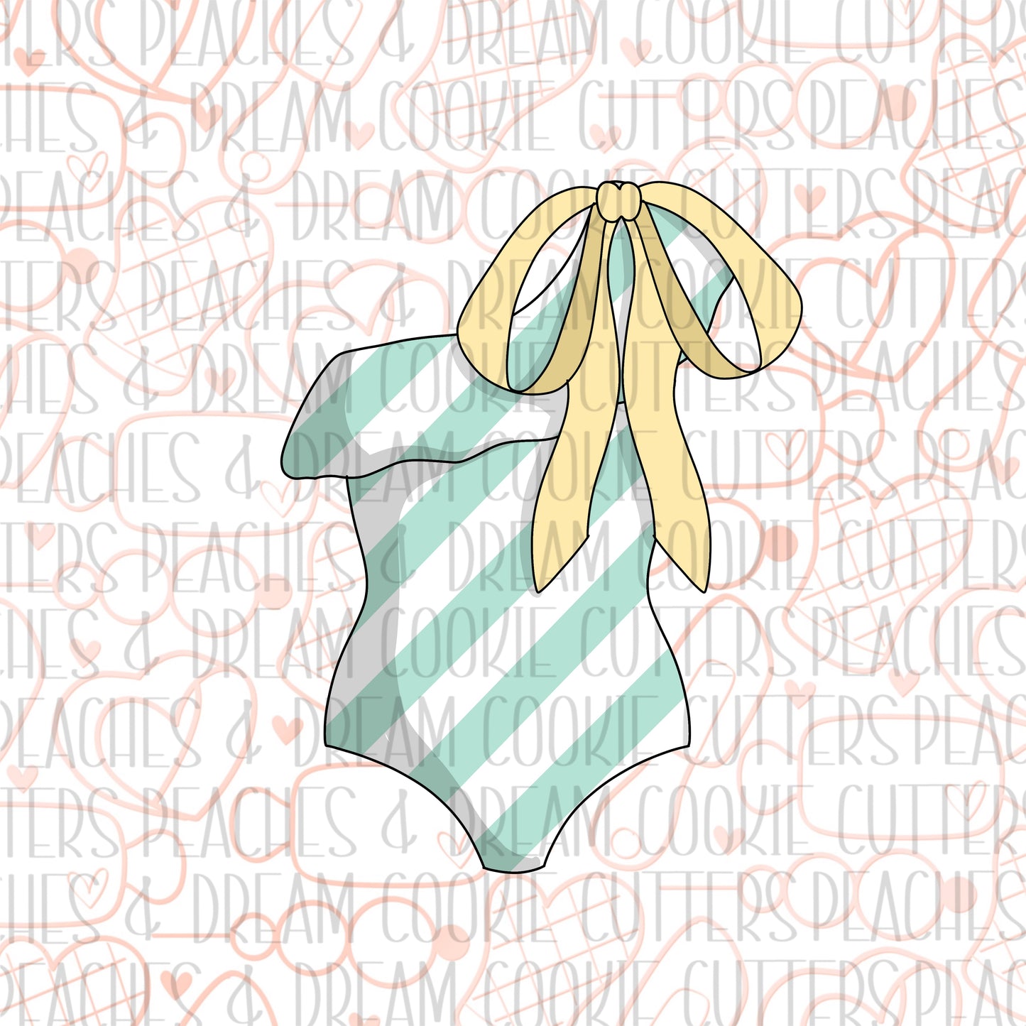 STL - RUFFLE BIKINI BOW