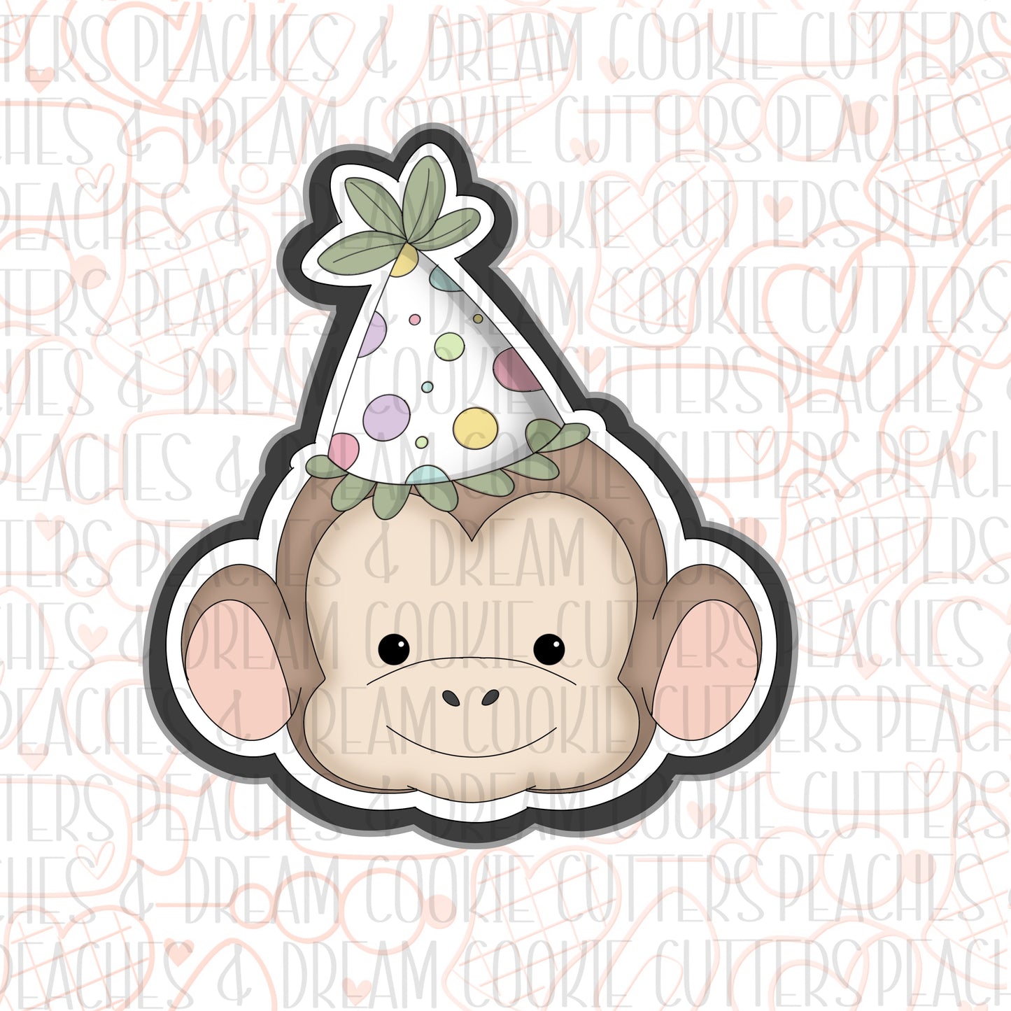 STL - MONKEY FACE HAT