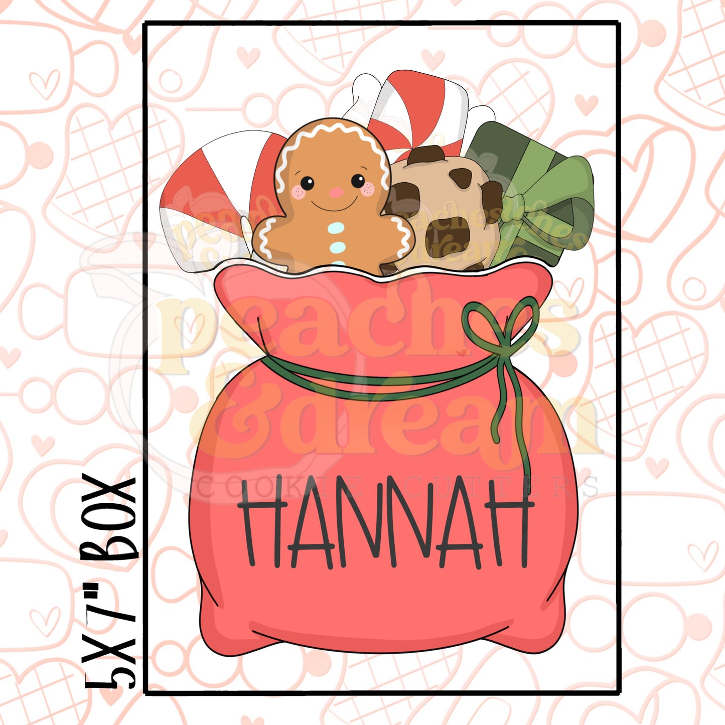 STL - STUFFED SANTA SAC SET