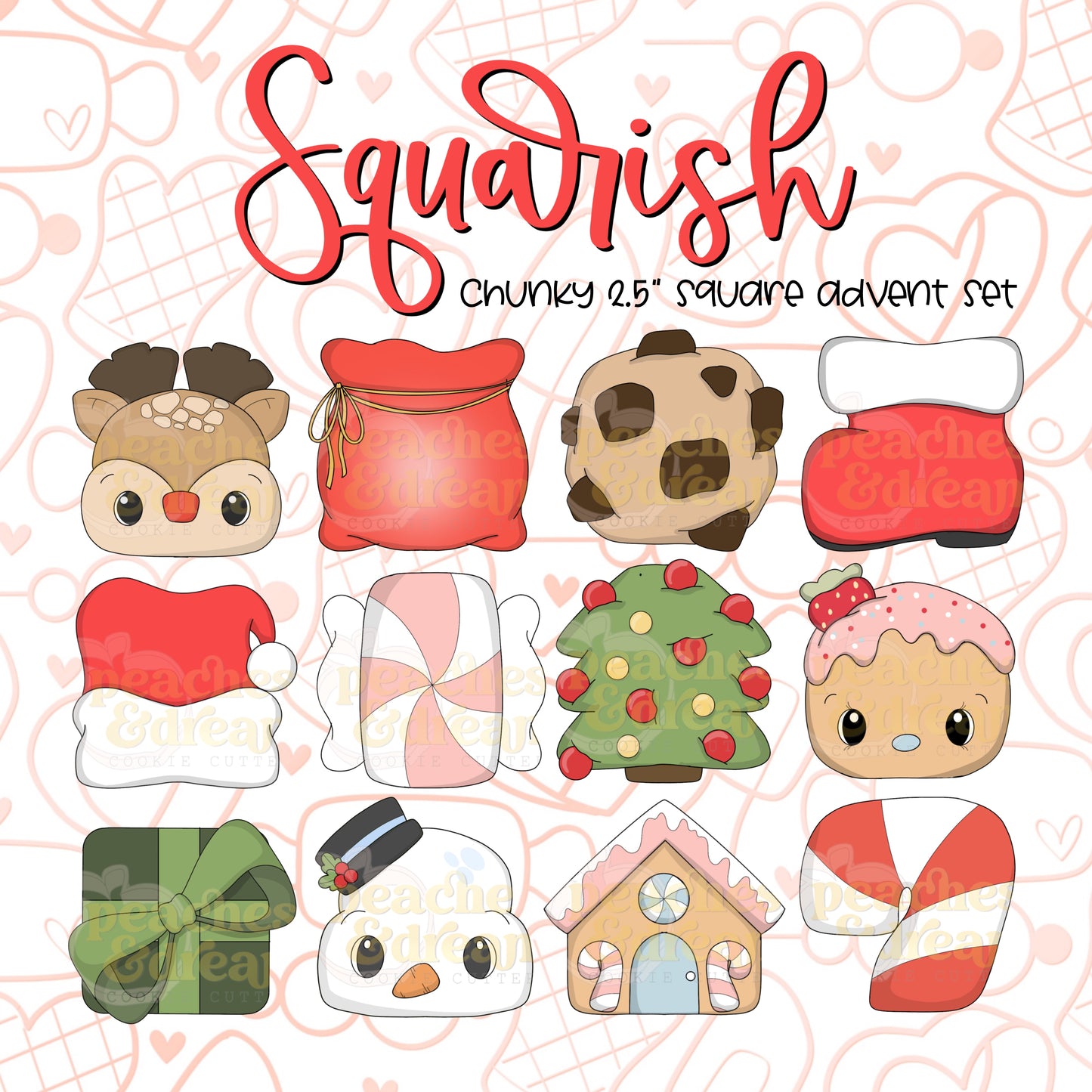 STL - CLASSIC 2.5" SQUARISH SET