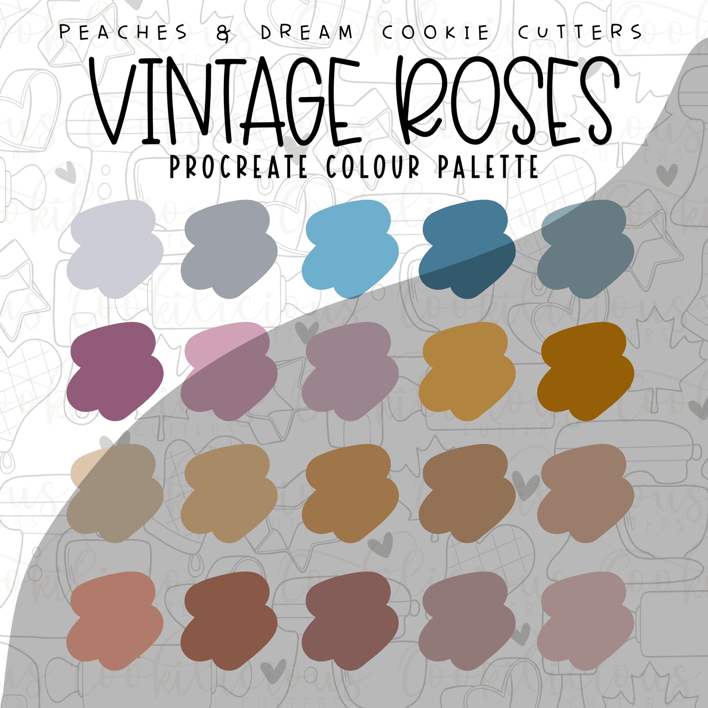 VINTAGE ROSES - Colour Palette