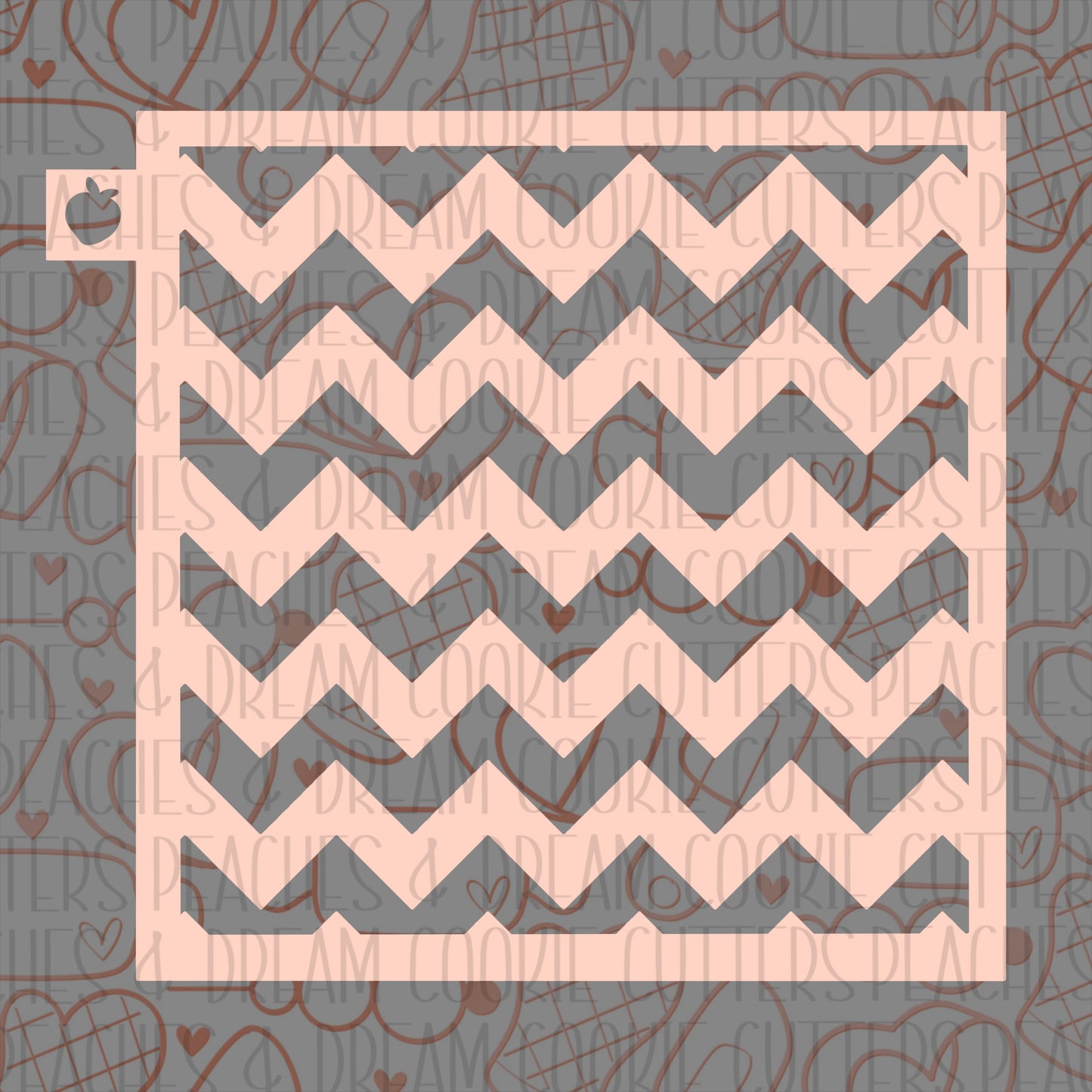 Large Chevron Stencil
