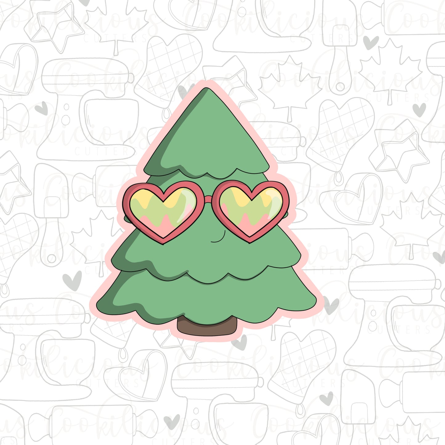 STL - Retro Christmas Tree