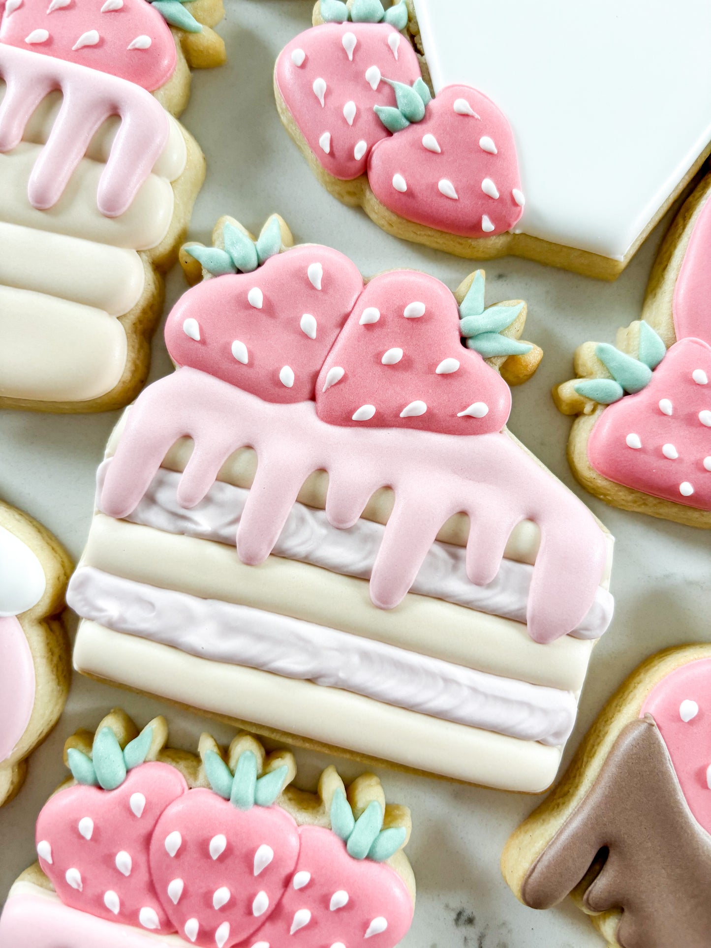 STL - STRAWBERRY CAKE SLICE