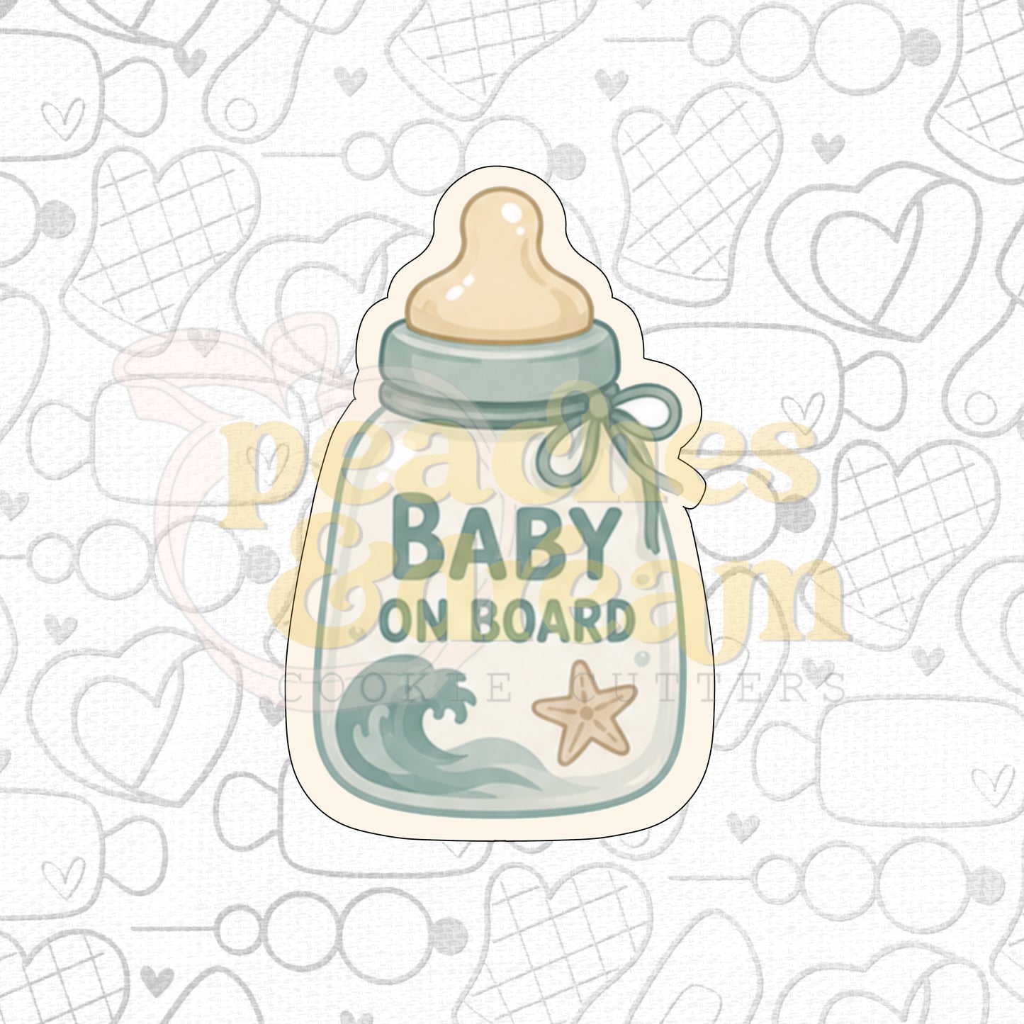 STL - BABY ON BOARD BOTTLE