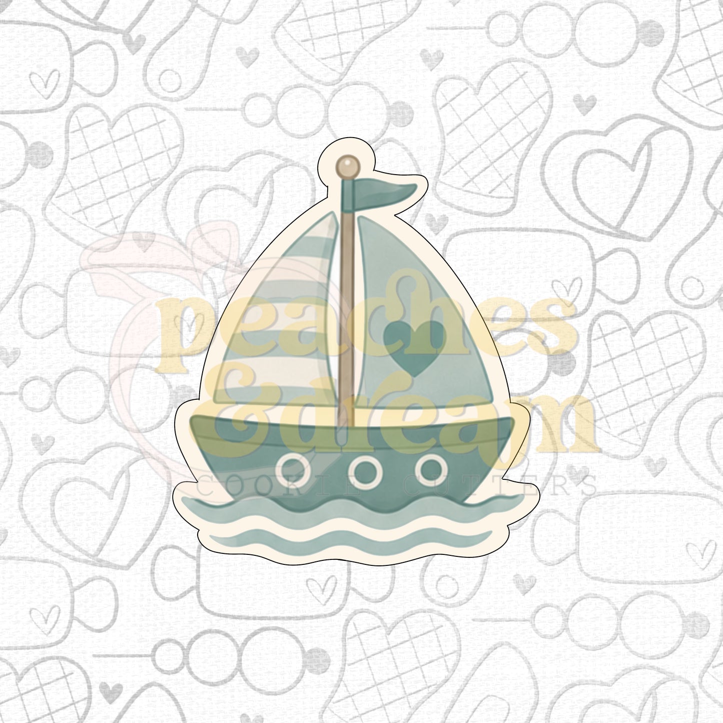 STL - BABY SAILBOAT